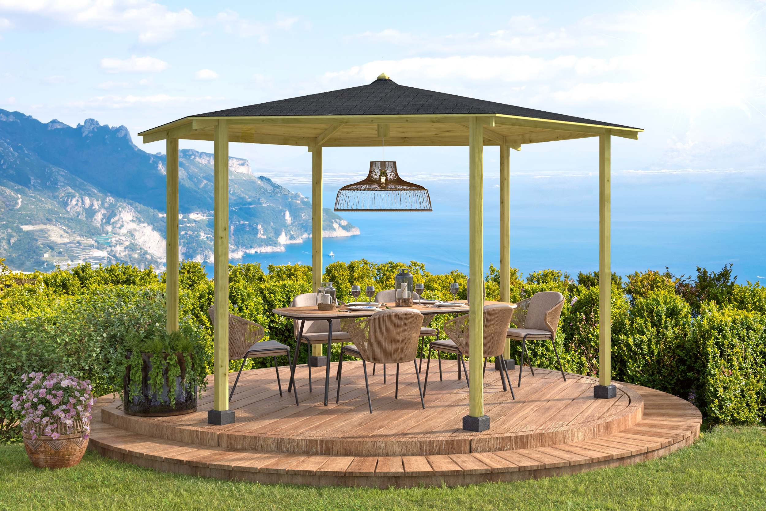 Large gazebo