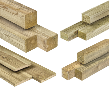 DHZ Houtpakket Blue Rabbit Toren Penthouse 8,8 x 8,8 cm