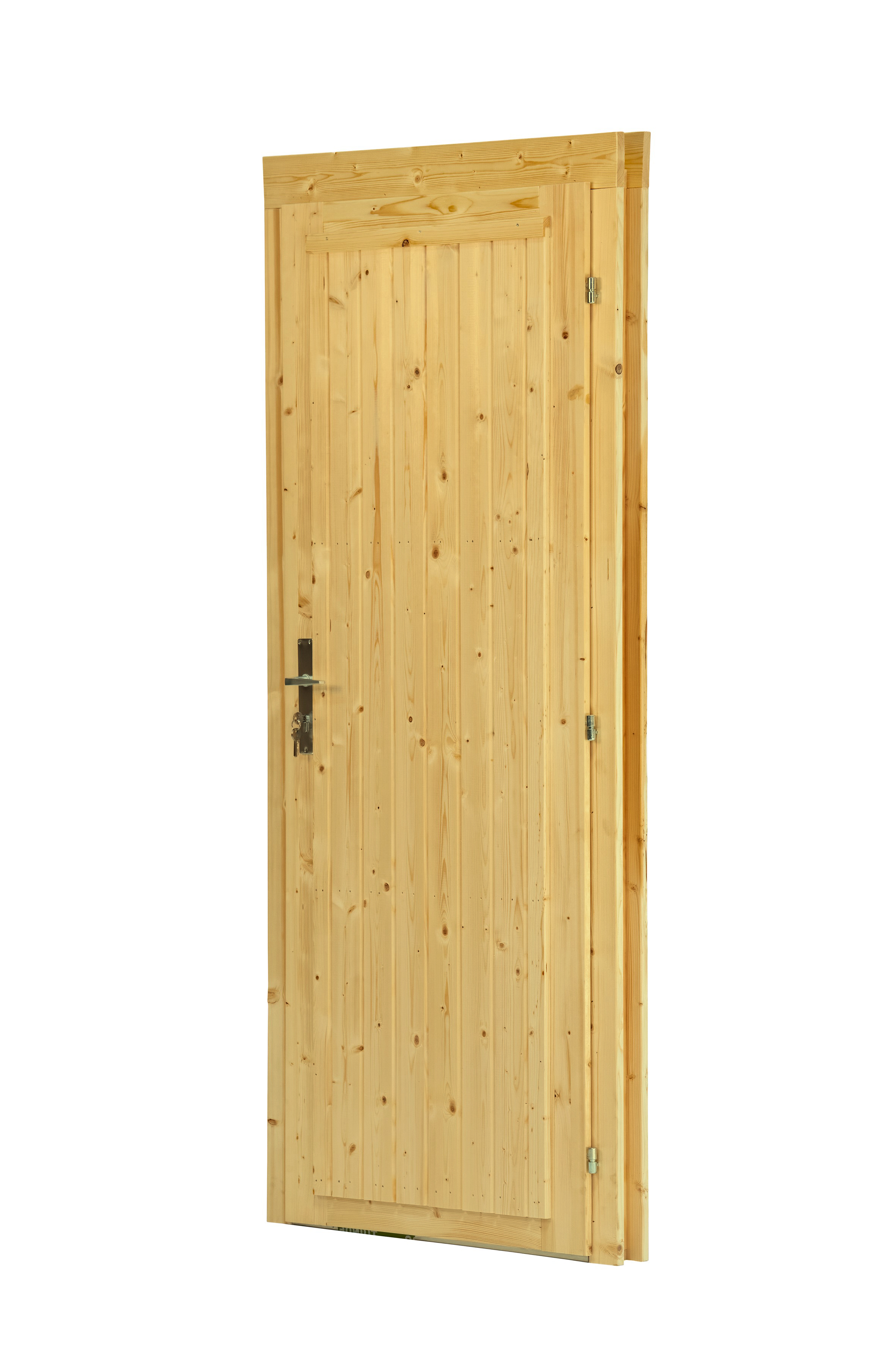 Deur enkel D5 RS vuren 90,5 x 196 cm | honinggeel geïmpregneerd