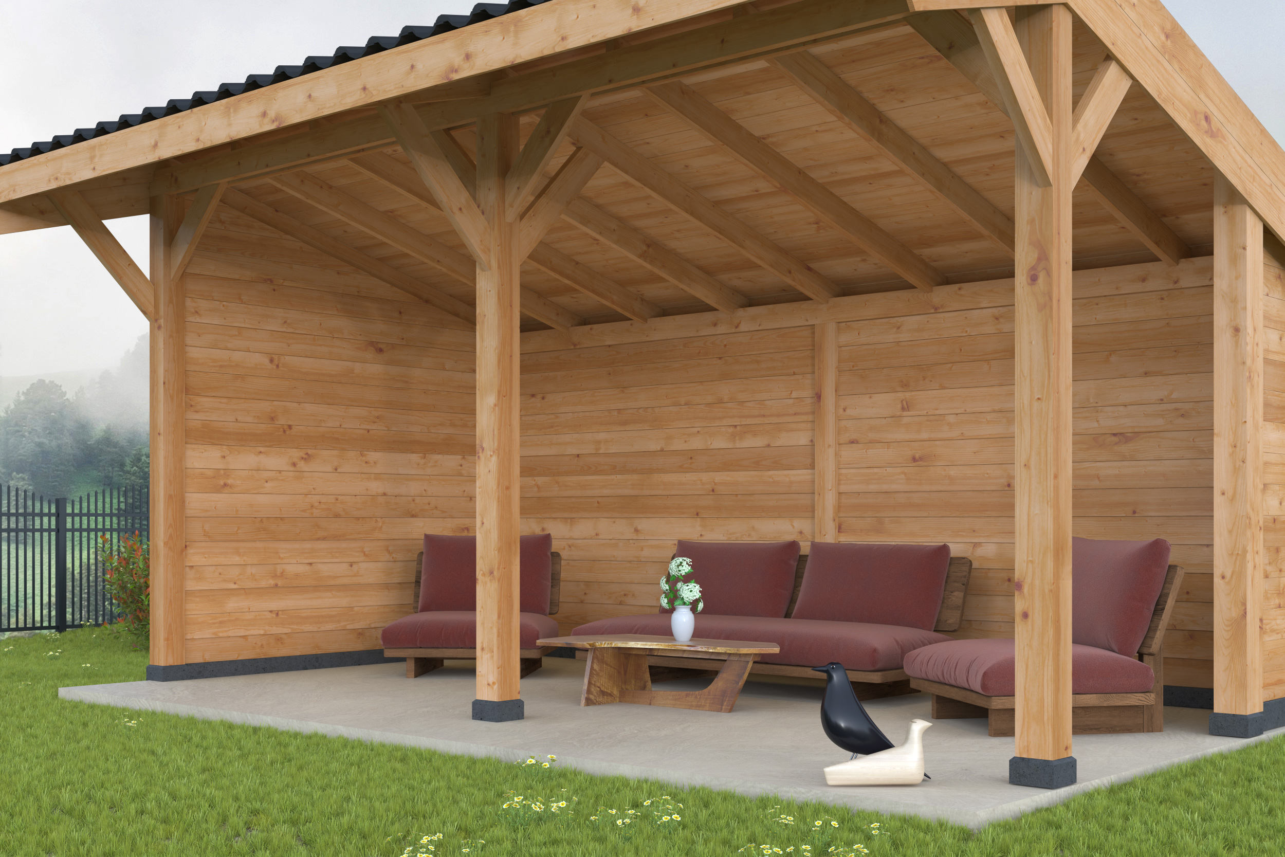 DHZ Kapschuur Goor Douglas 600 x 300 cm