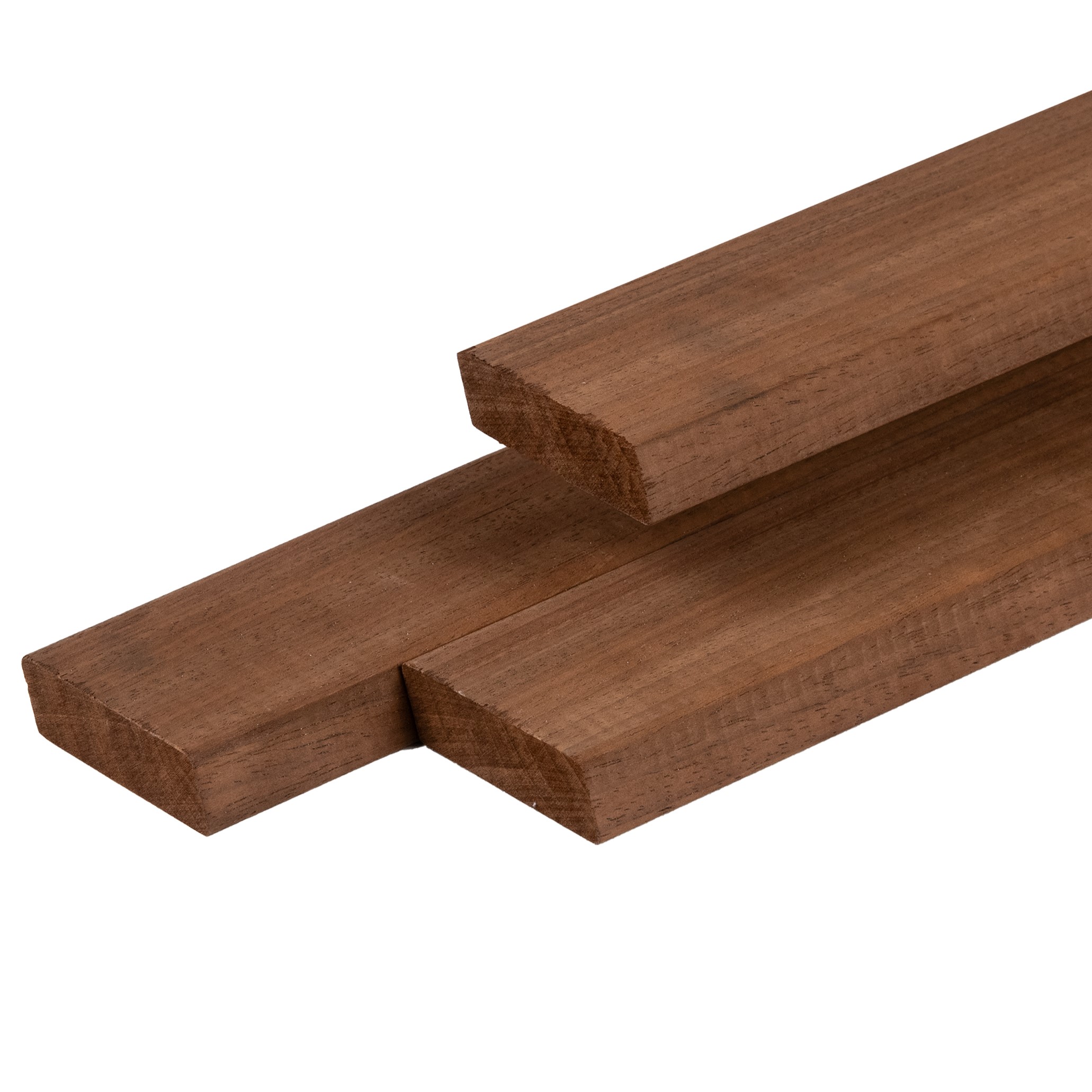 Thermoline ayous Hartholz Rhombusprofil 1,8 x 6,8 x 280 cm thermisch modifiziertes, gehobelt