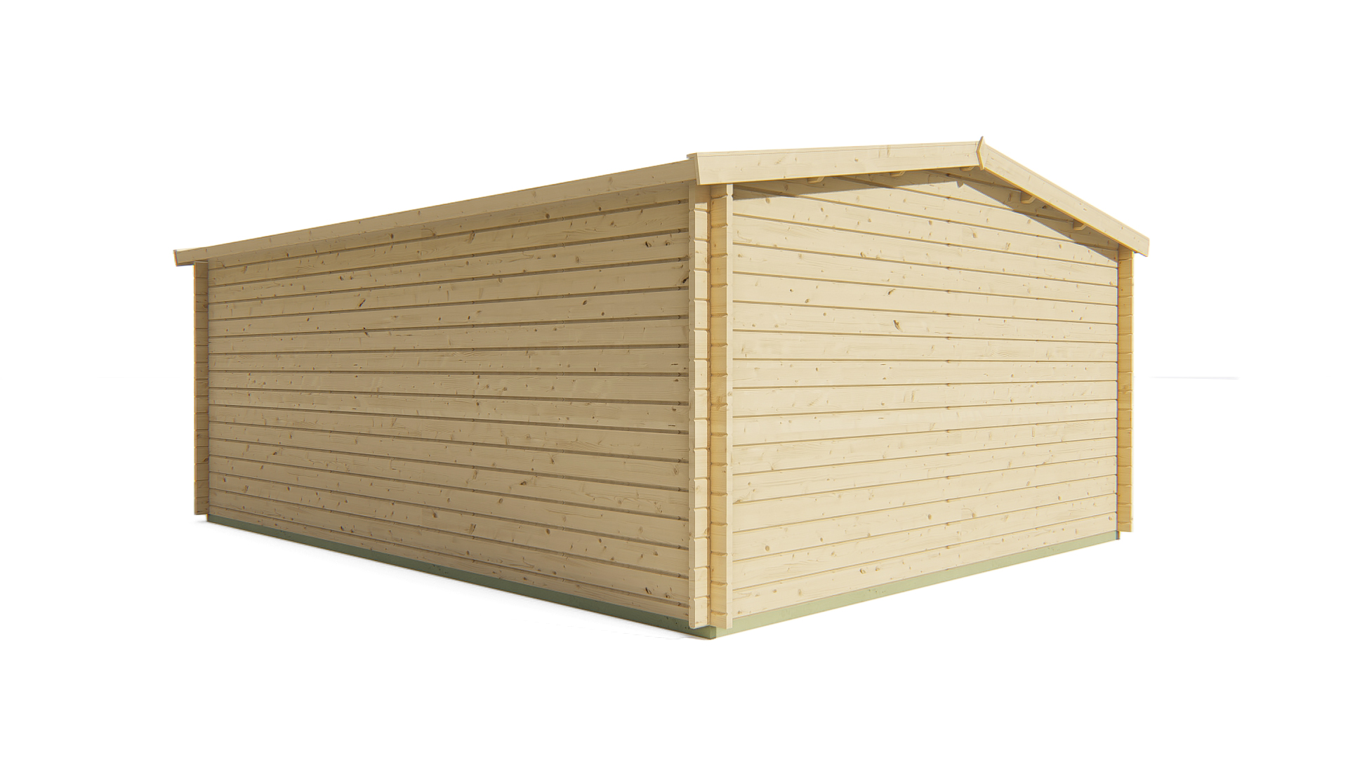 Blokhut - Tuinhuis Dianne | 40 mm | vuren grijs geïmpregneerd Blokhut - Tuinhuis Dianne | 40 mm | vuren grijs geïmpregneerd