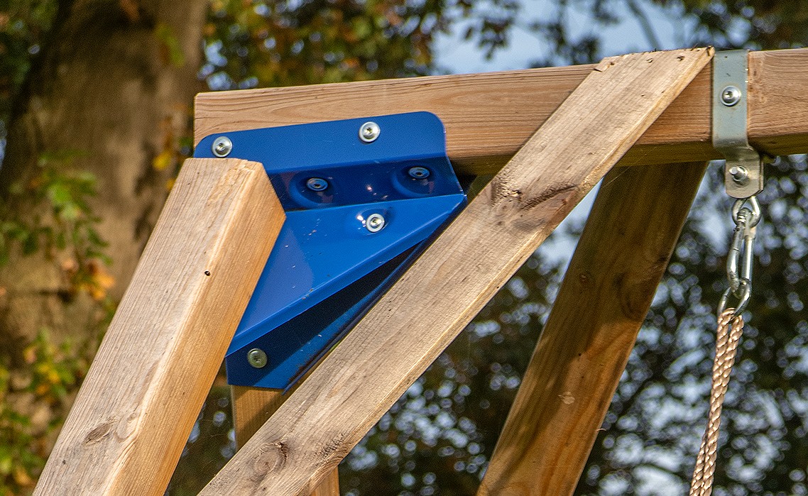 Aanbouwschommel speeltoestel zelfbouwdoos Swing