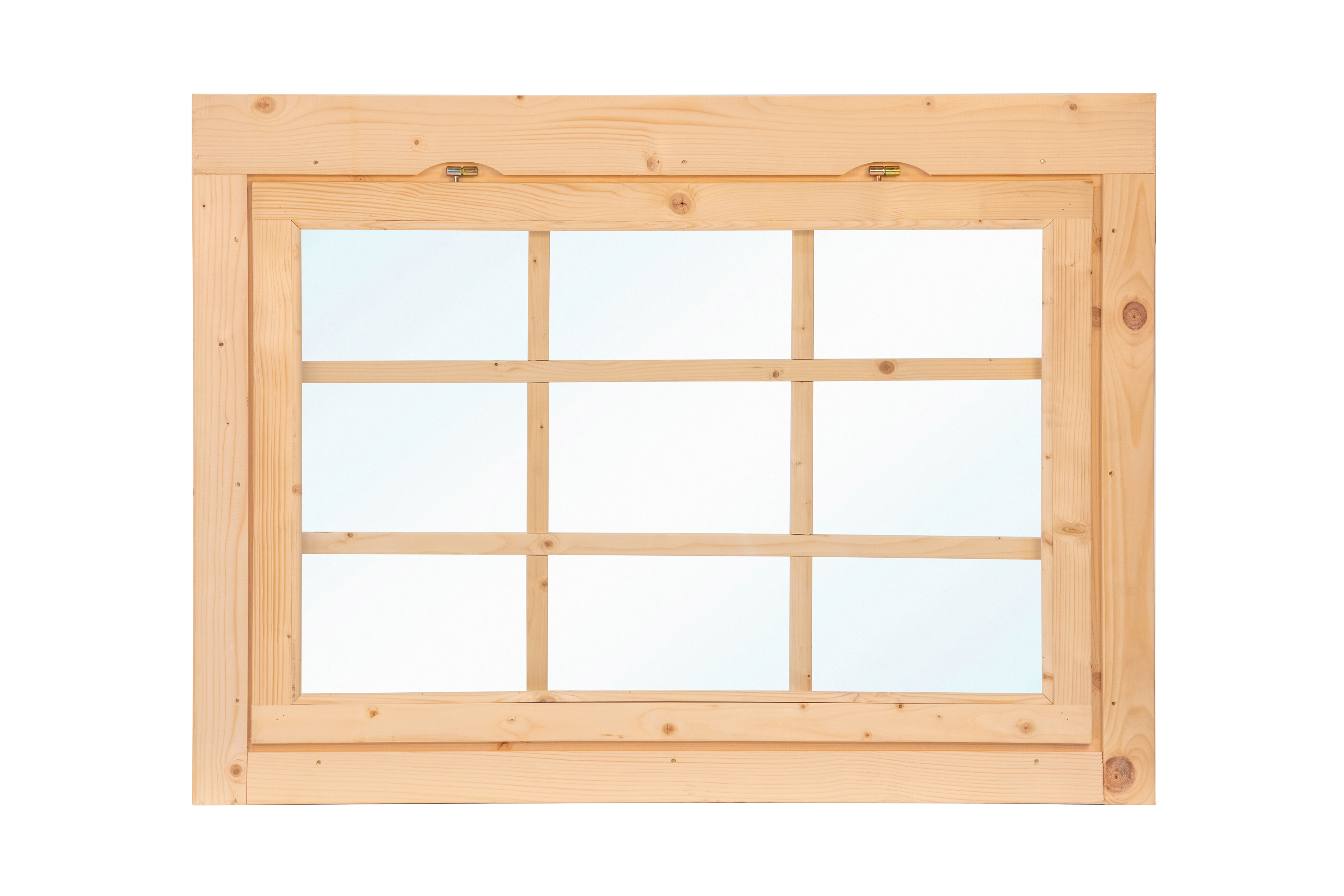 Ausklappbares Fenster W2 5 119,5 x 87,0 cm unbehandelt