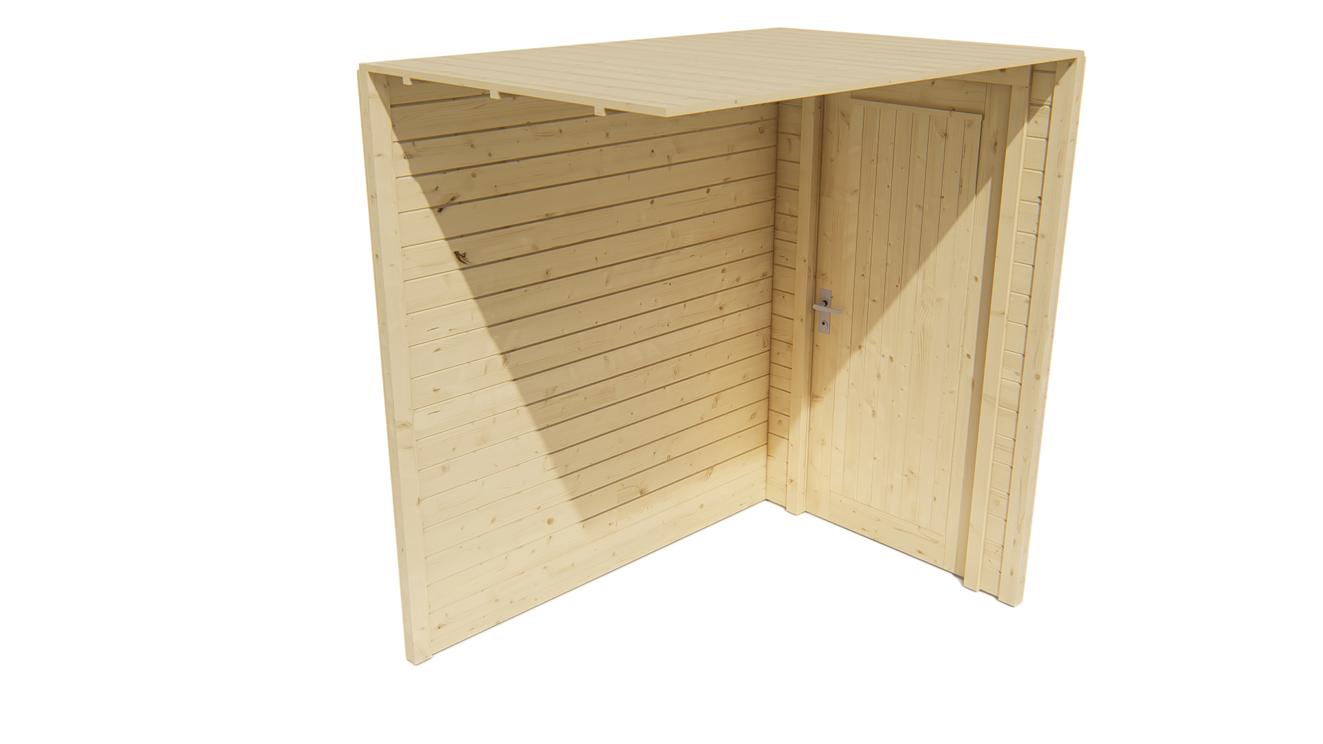 Blokhut Toilet Kit Big | 28 mm | onbehandeld
