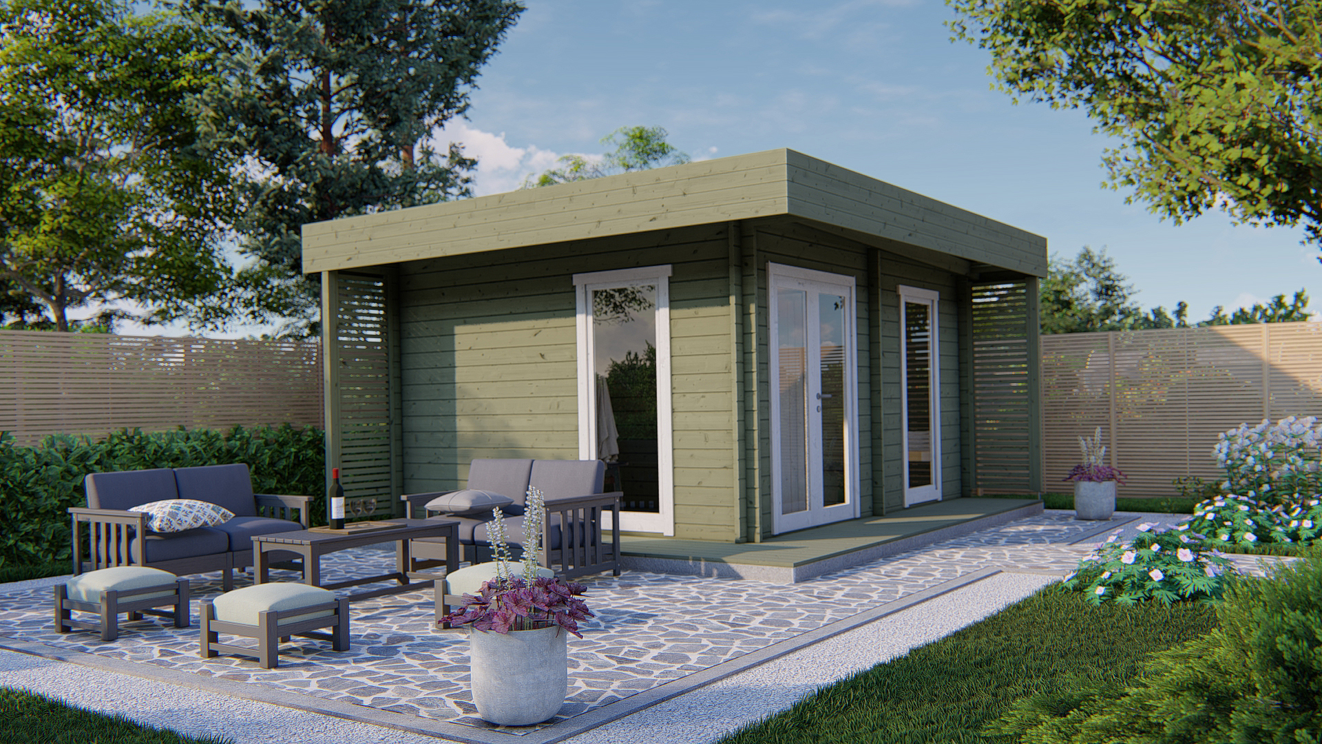 Saunahuis Puolanka 40 mm Saunahuis Puolanka 40 mm