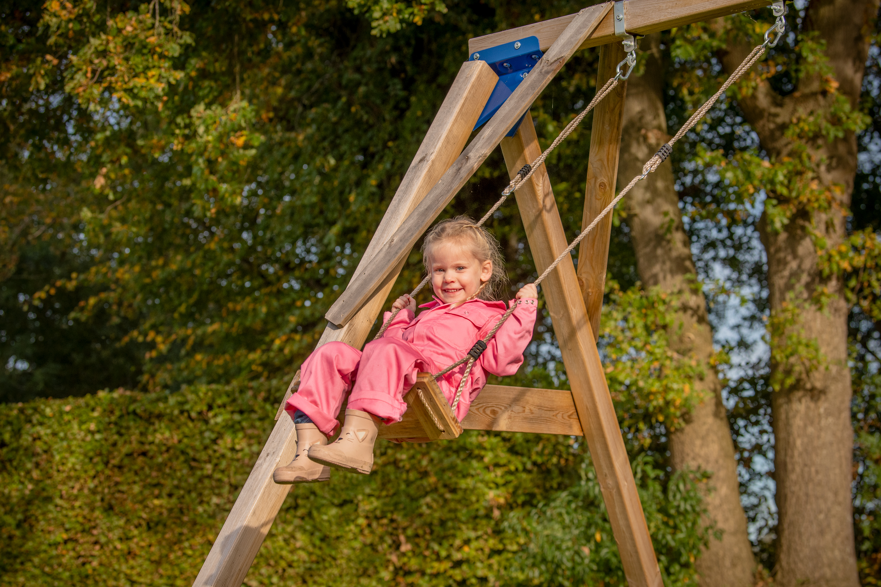 Aanbouwschommel speeltoestel Swing, douglas