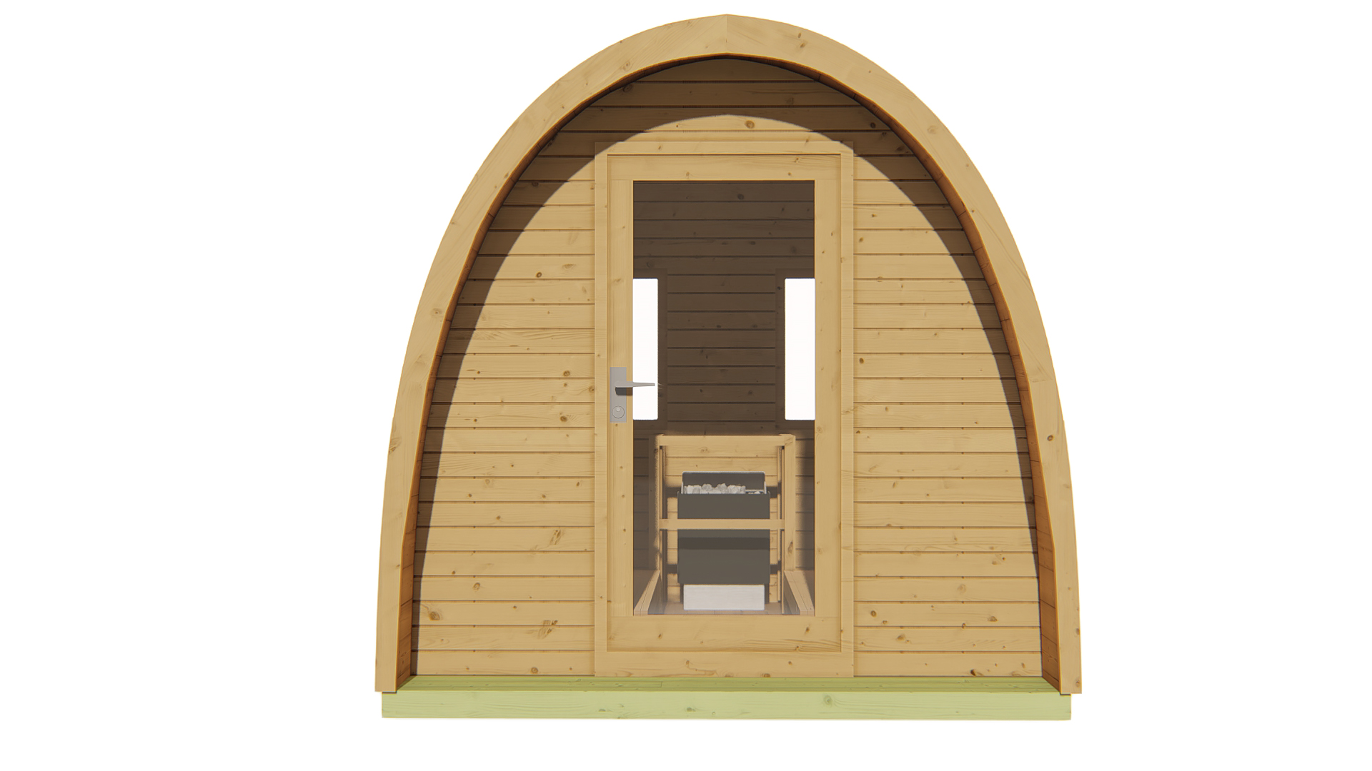 POD sauna 260cm - Thermowood Tolva