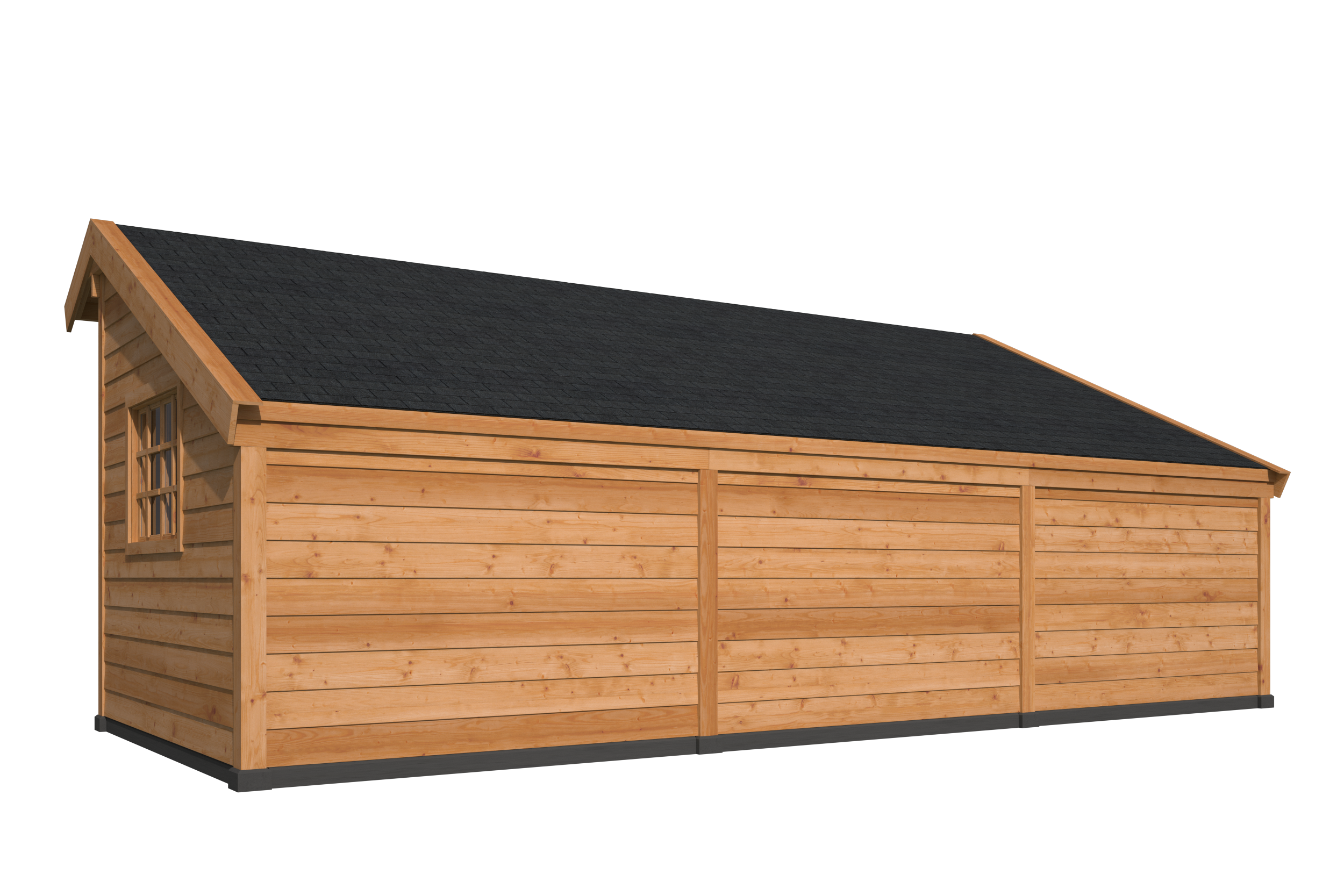 Red Class Wood kapschuur Malmö, type 2 (Red Class Wood wanden)