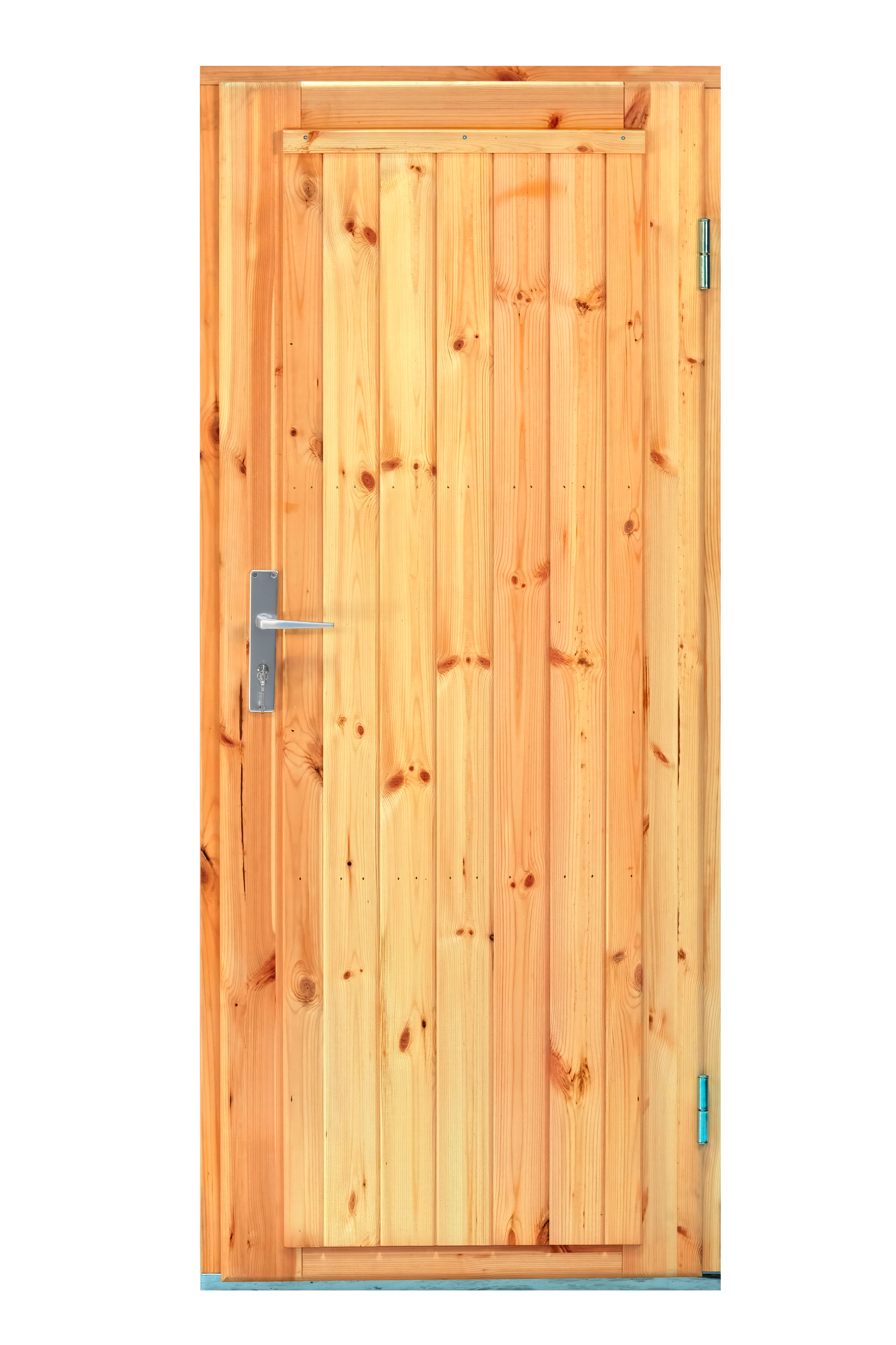 Deur enkel DL10 RS vuren 90,5 x 196 cm | Red Class Wood geïmpregneerd