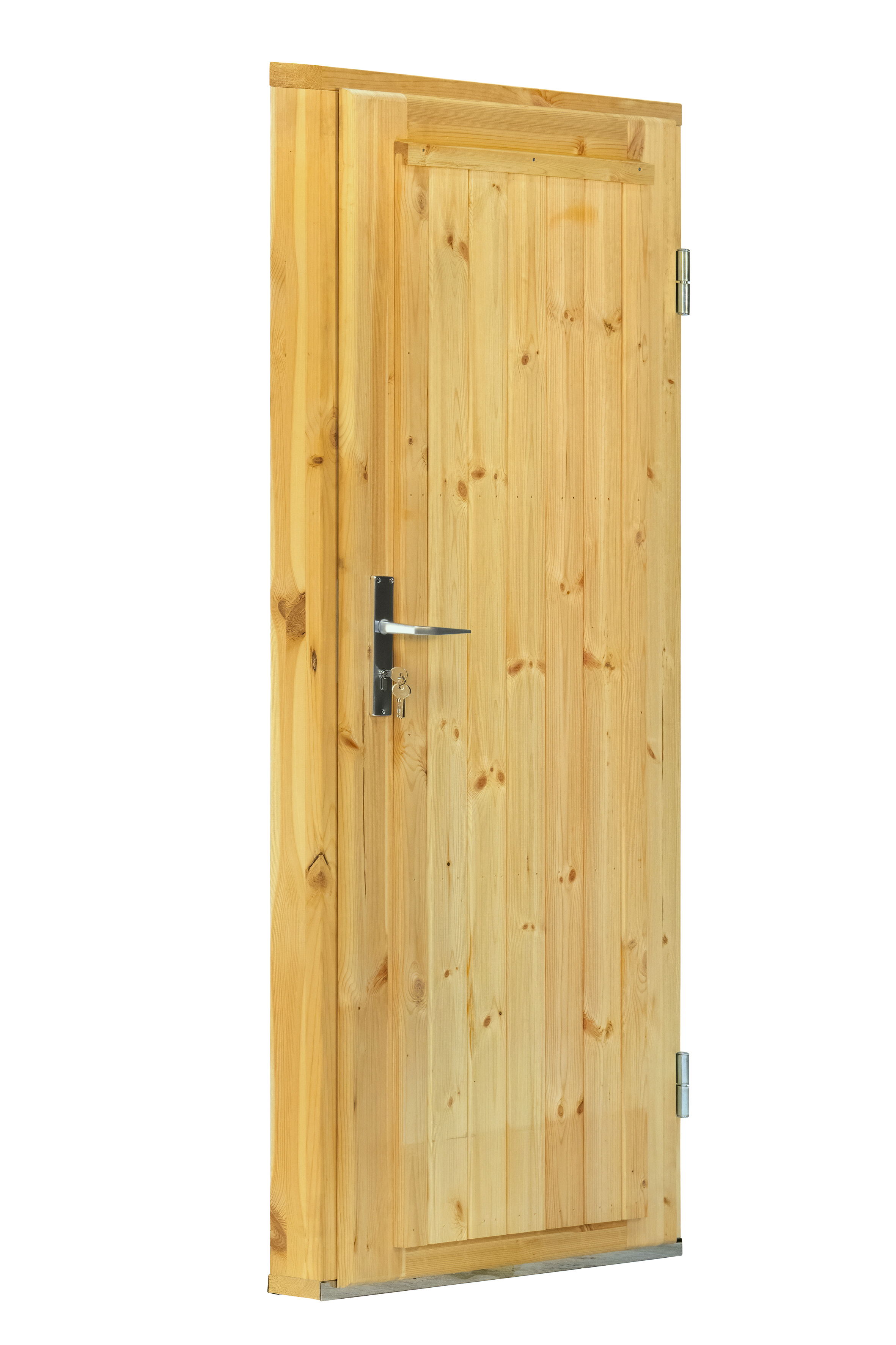 Deur enkel DL10 RS vuren 90,5 x 196 cm | honinggeel geïmpregneerd
