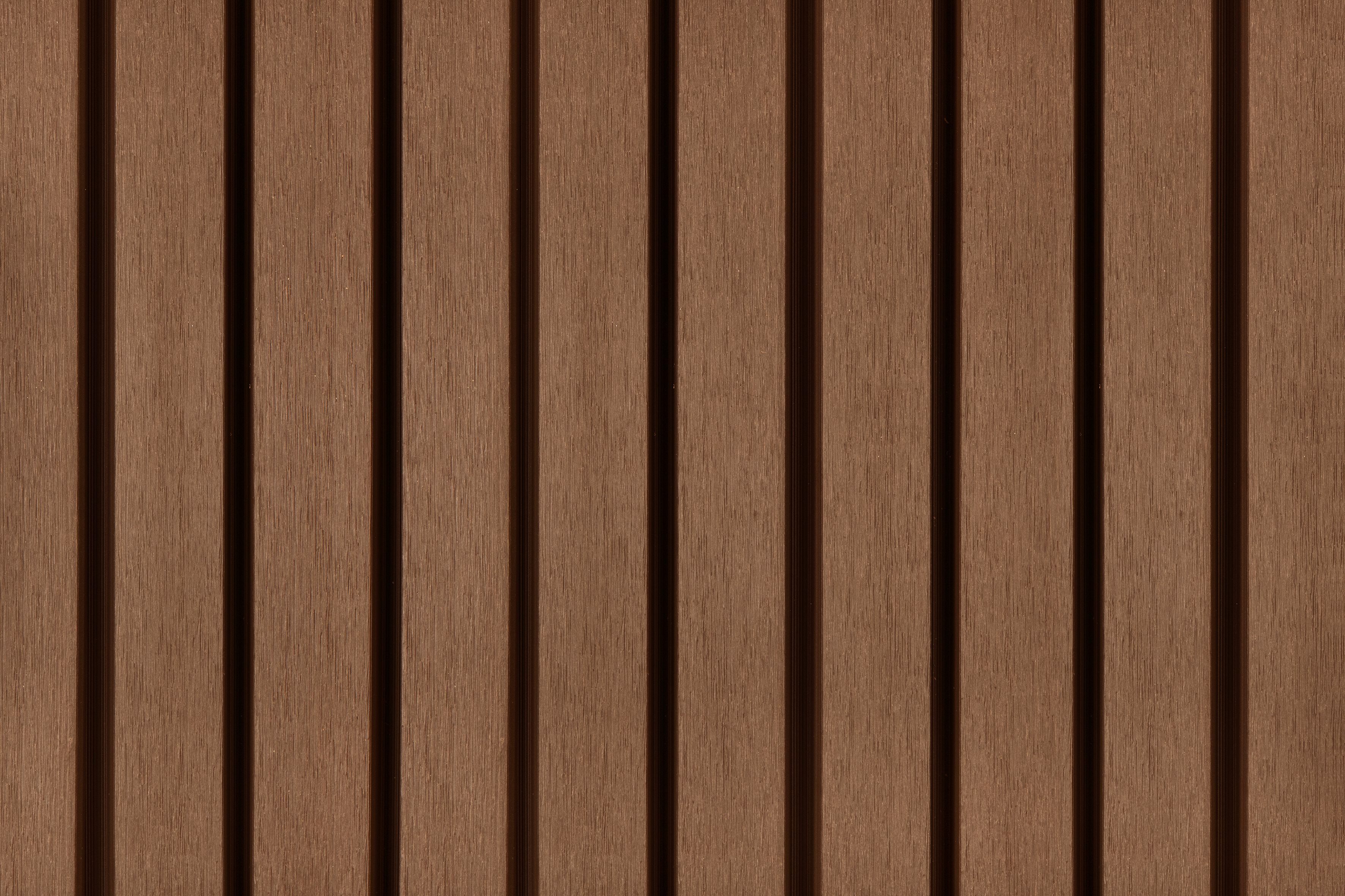 PuraTech 55 composiet dubbel profiel 3,3 x 17,0 x 390 cm, teak, fijne houtnerf