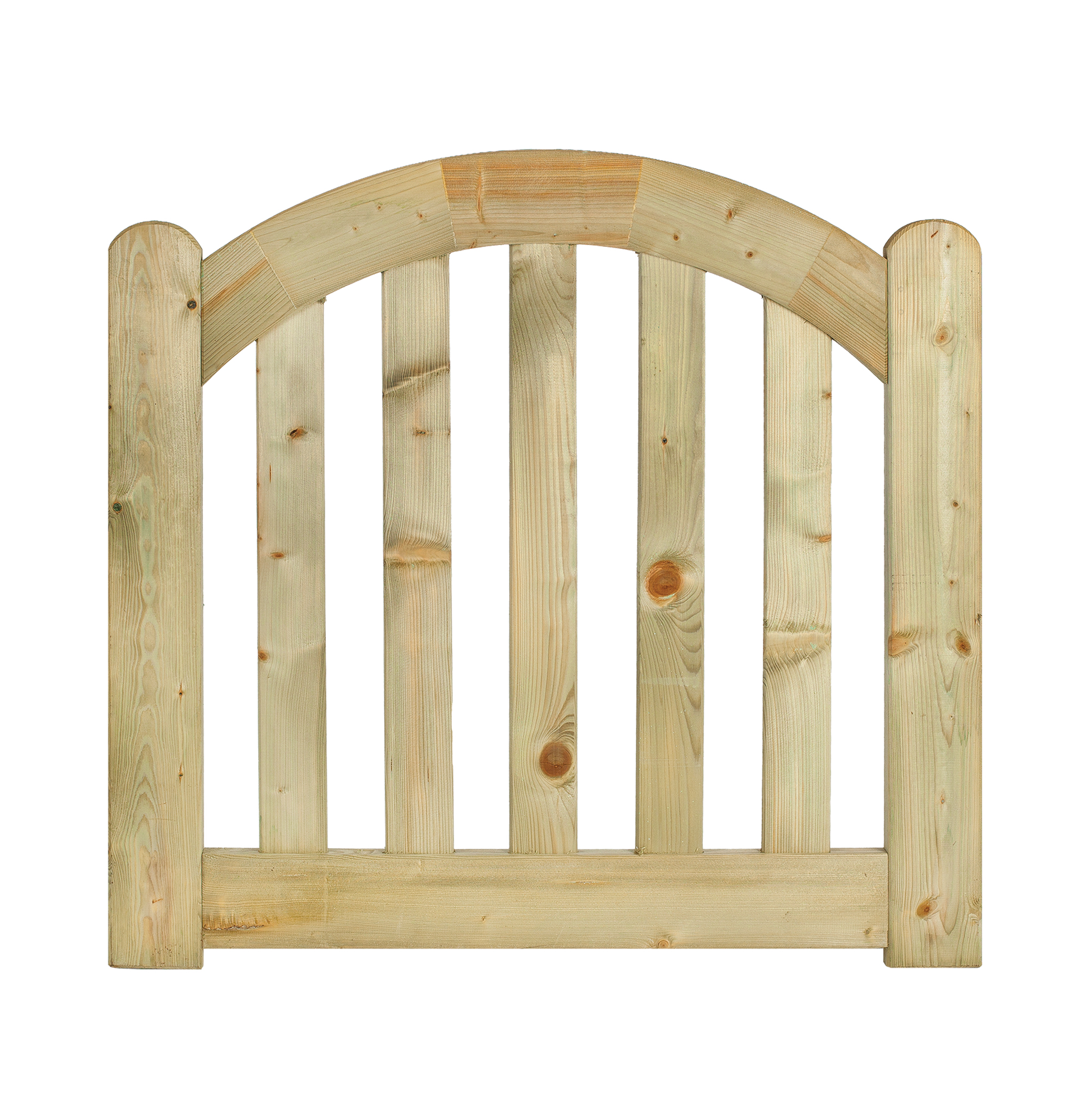 Deluxe garden fence door