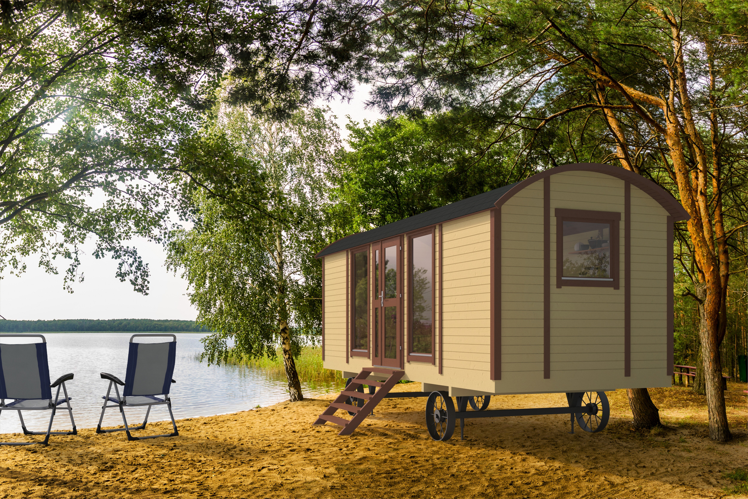 Ambiance Image Zirkuswagen Barby - ausschl. Untergestell