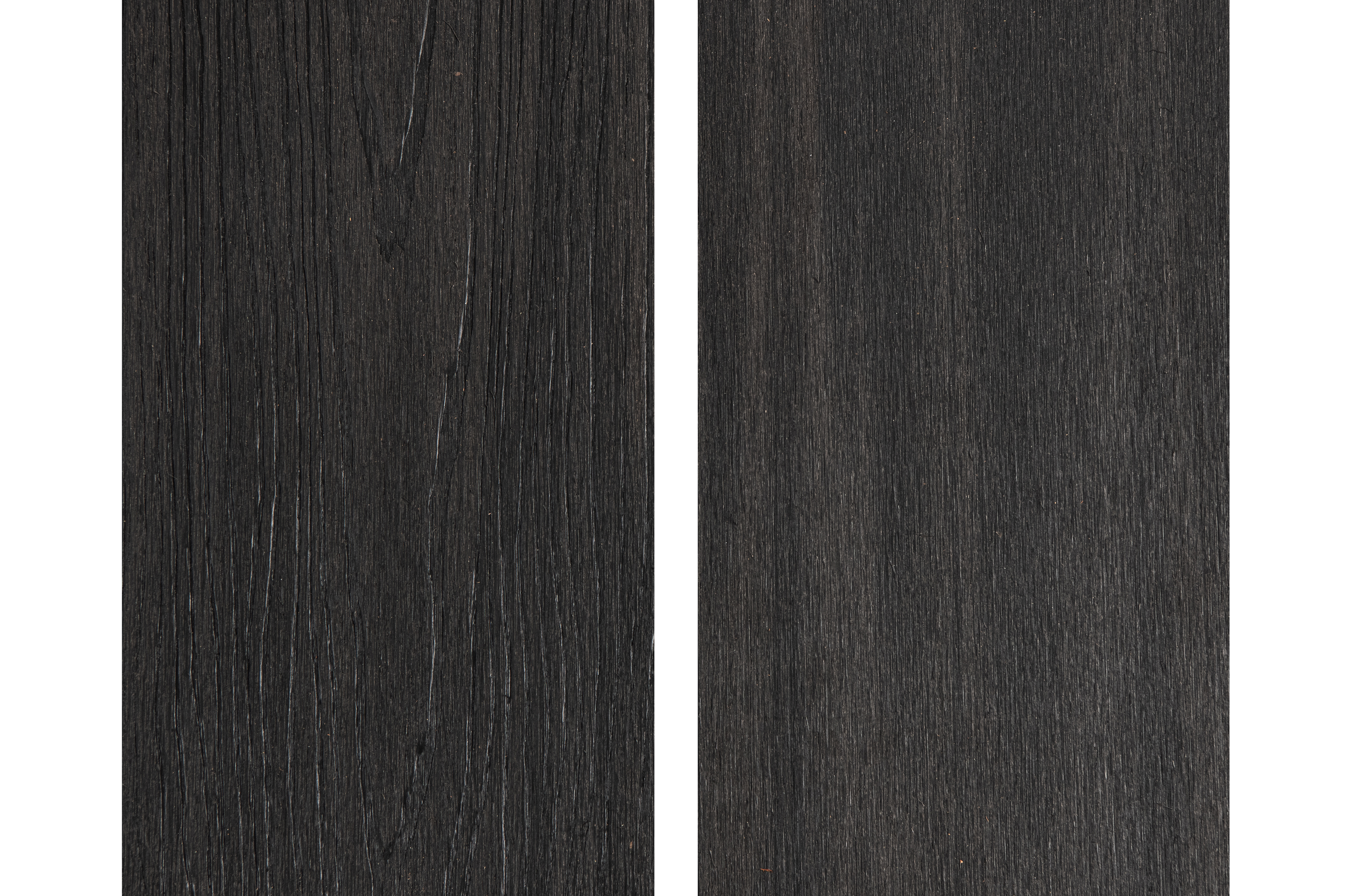 PuraShield WPC-Terrassendielen Randbrett 2,3 x 13,8 x 300 cm Clipsystem, Ebony Black