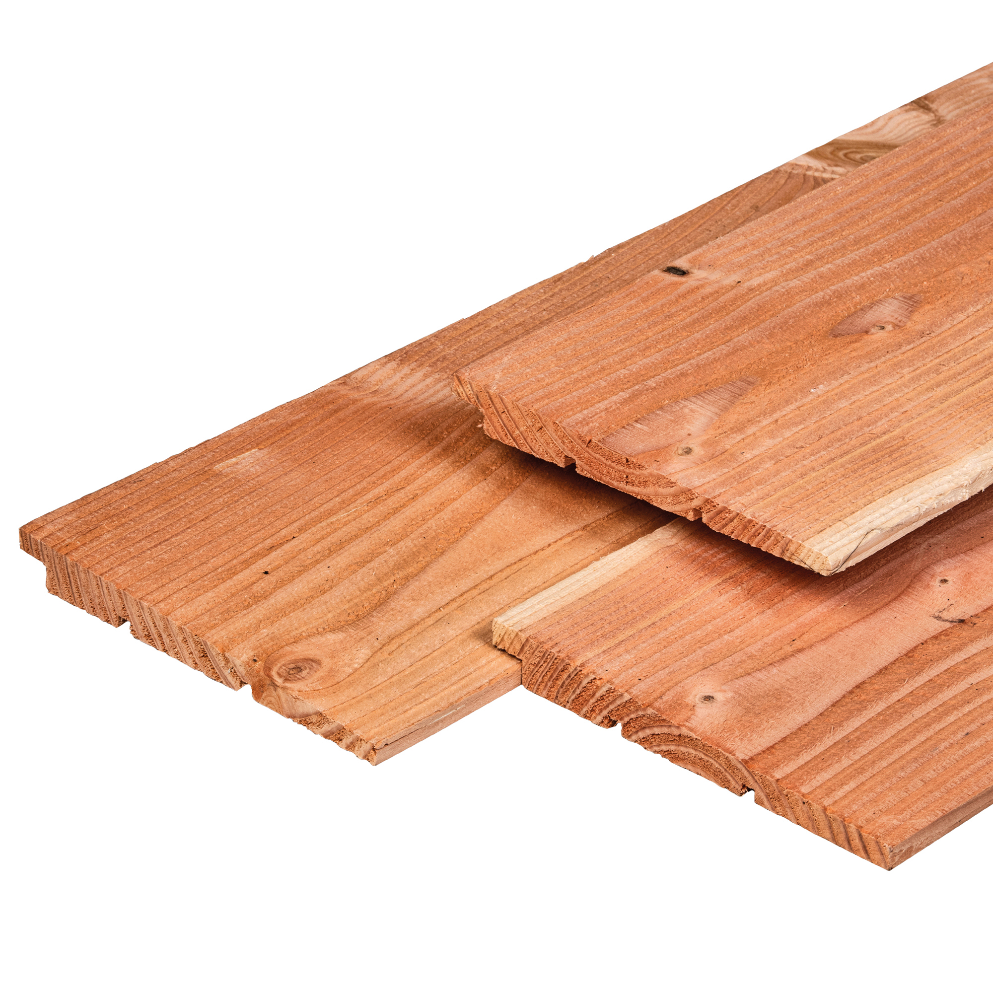 Douglas Zweeds rabat houtpakket onbehandeld - beton schutting systeem