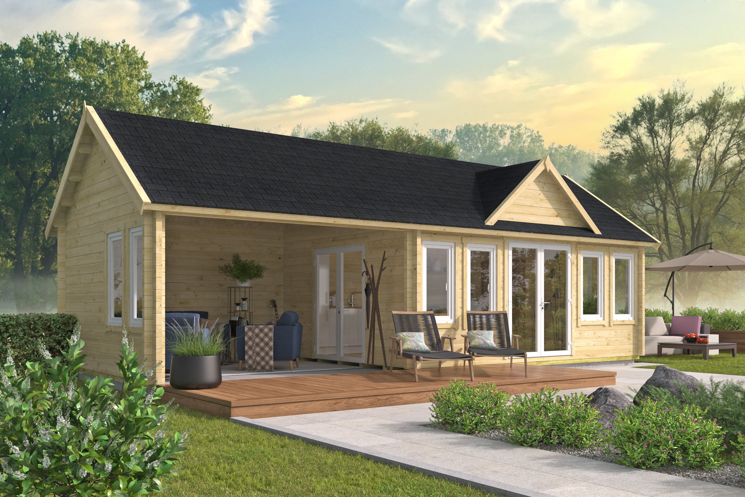 Sfeerfoto Kunststof ramen en buitendeuren wit Big Ben