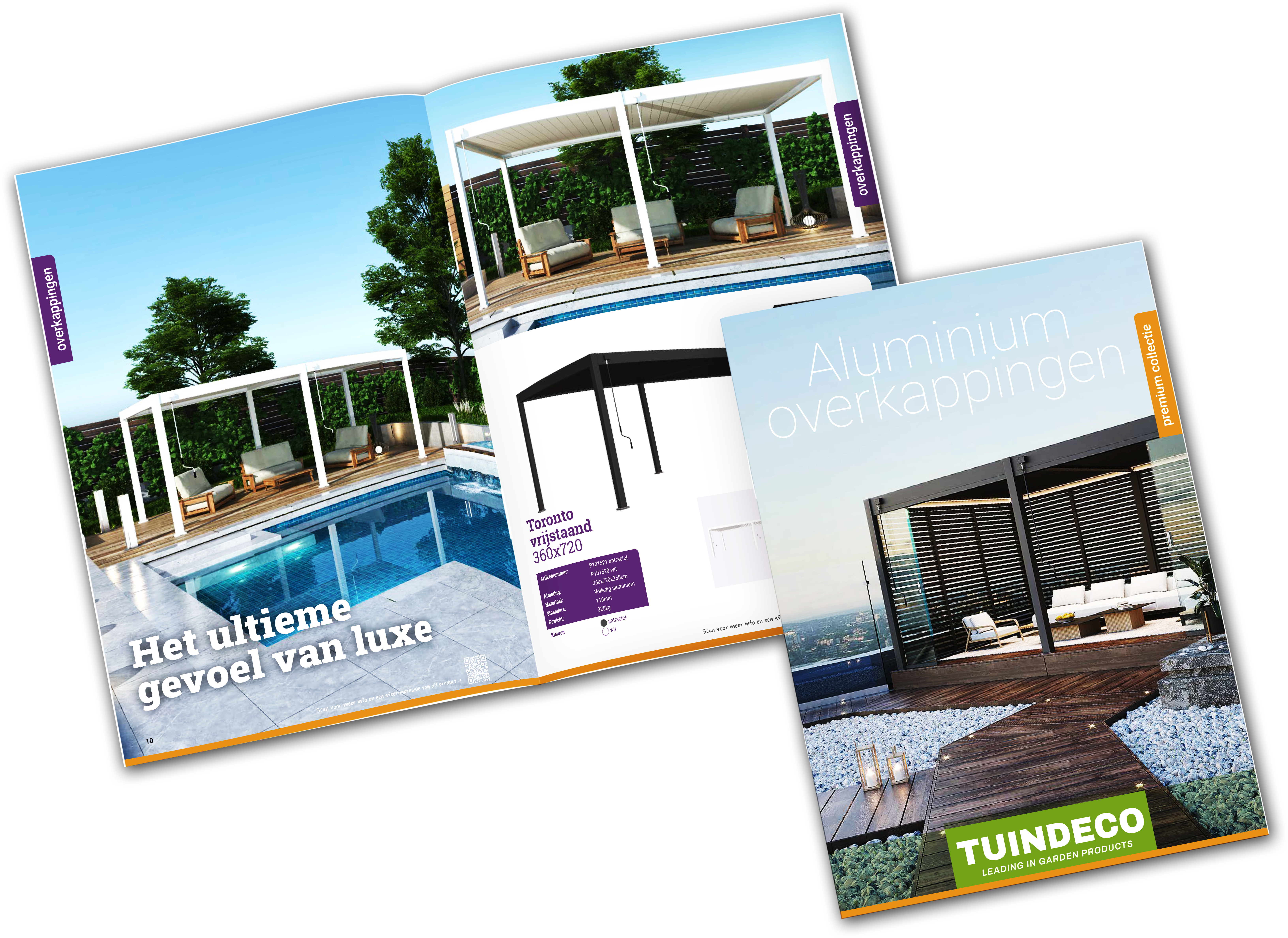 Aluminium overkappingen catalogus (Nederlandstalig)