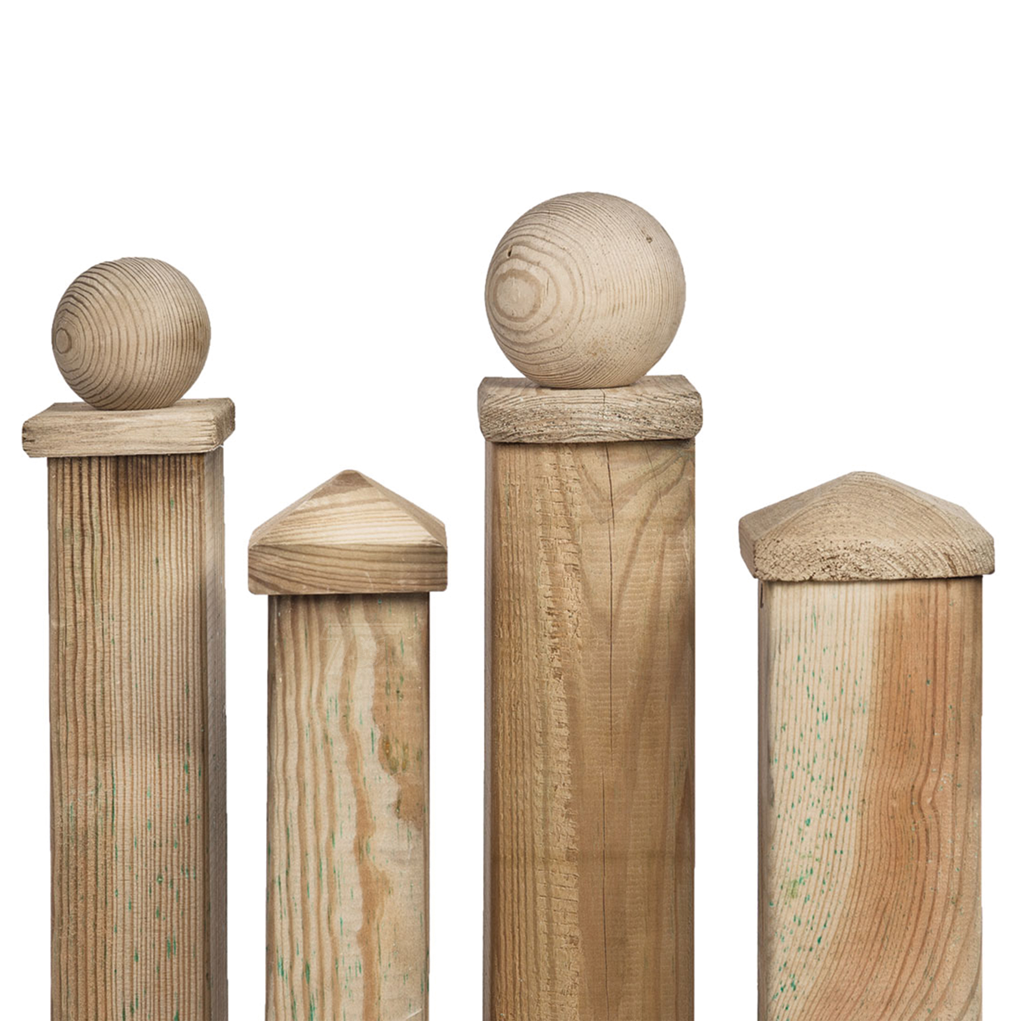 Bulb/Plate Post Ornament 8.0cm