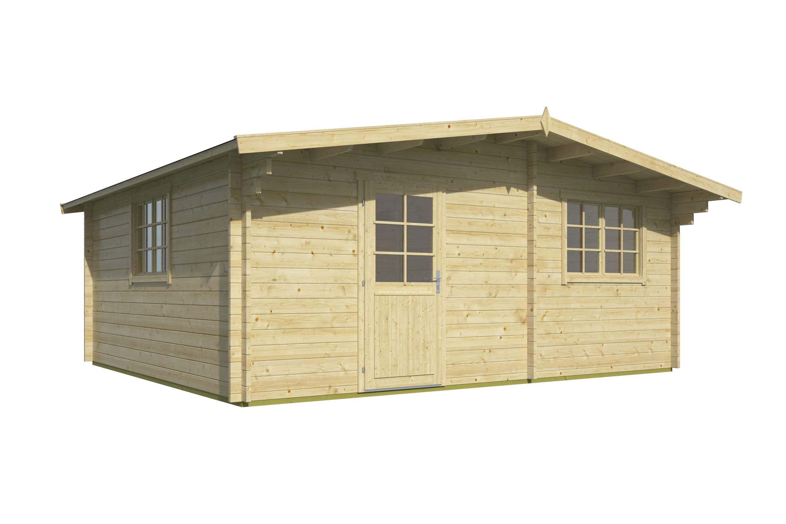 Blokhut - Tuinhuis Cantabria | 44 mm | onbehandeld