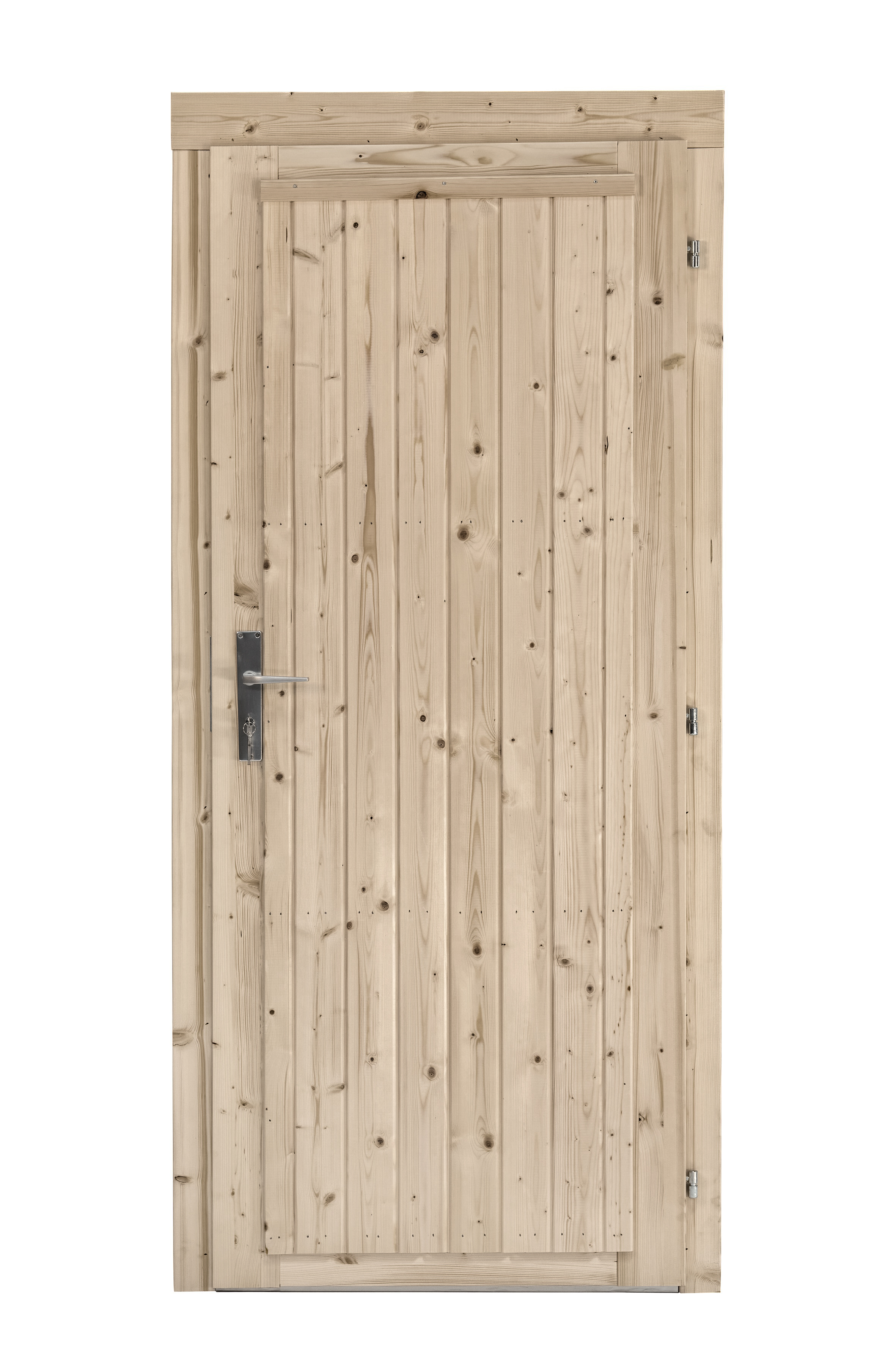 Deur enkel D5 RS vuren 90,5 x 196 cm | grijs geïmpregneerd