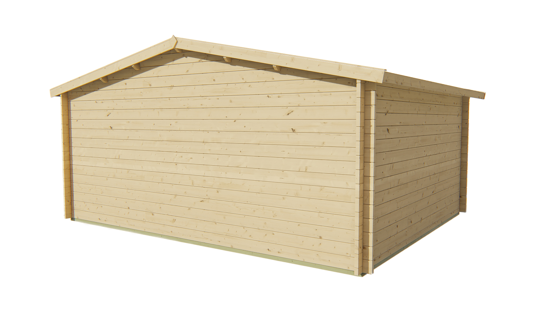 Blokhut - Tuinhuis Jackalyn | 40 mm | bruin geïmpregneerd Blokhut - Tuinhuis Jackalyn | 40 mm | bruin geïmpregneerd