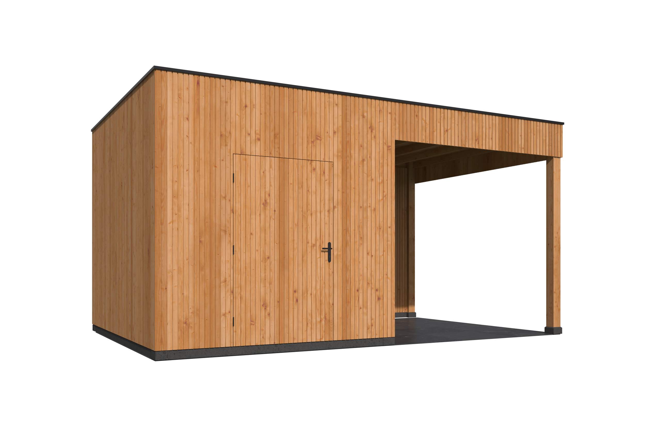 KubeLine + luifel 380 x 590 cm, onbehandeld — 3