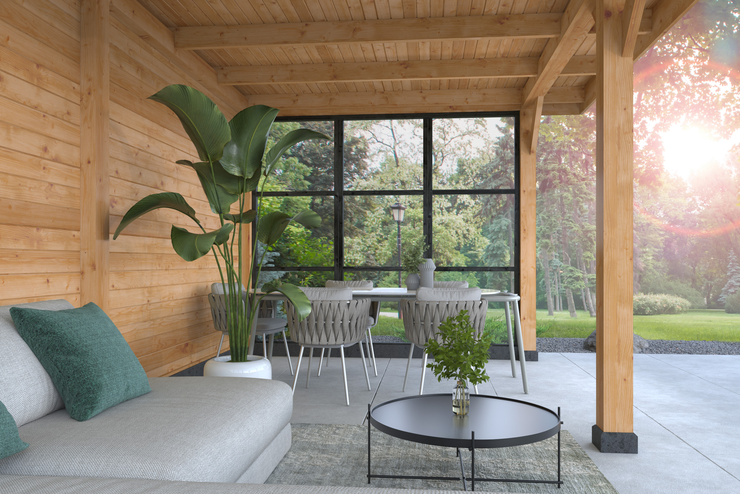 DHZ Plat dak Dalfsen Douglas 600 x 300 cm