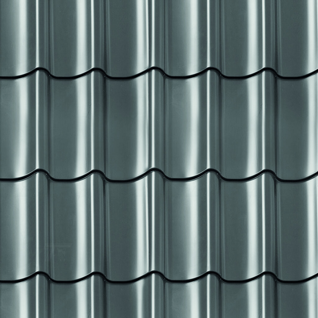 Roof tile profile boards | Charcoal (incl. wind stop)[[Roof_tile_profile_boards__Charcoal]]