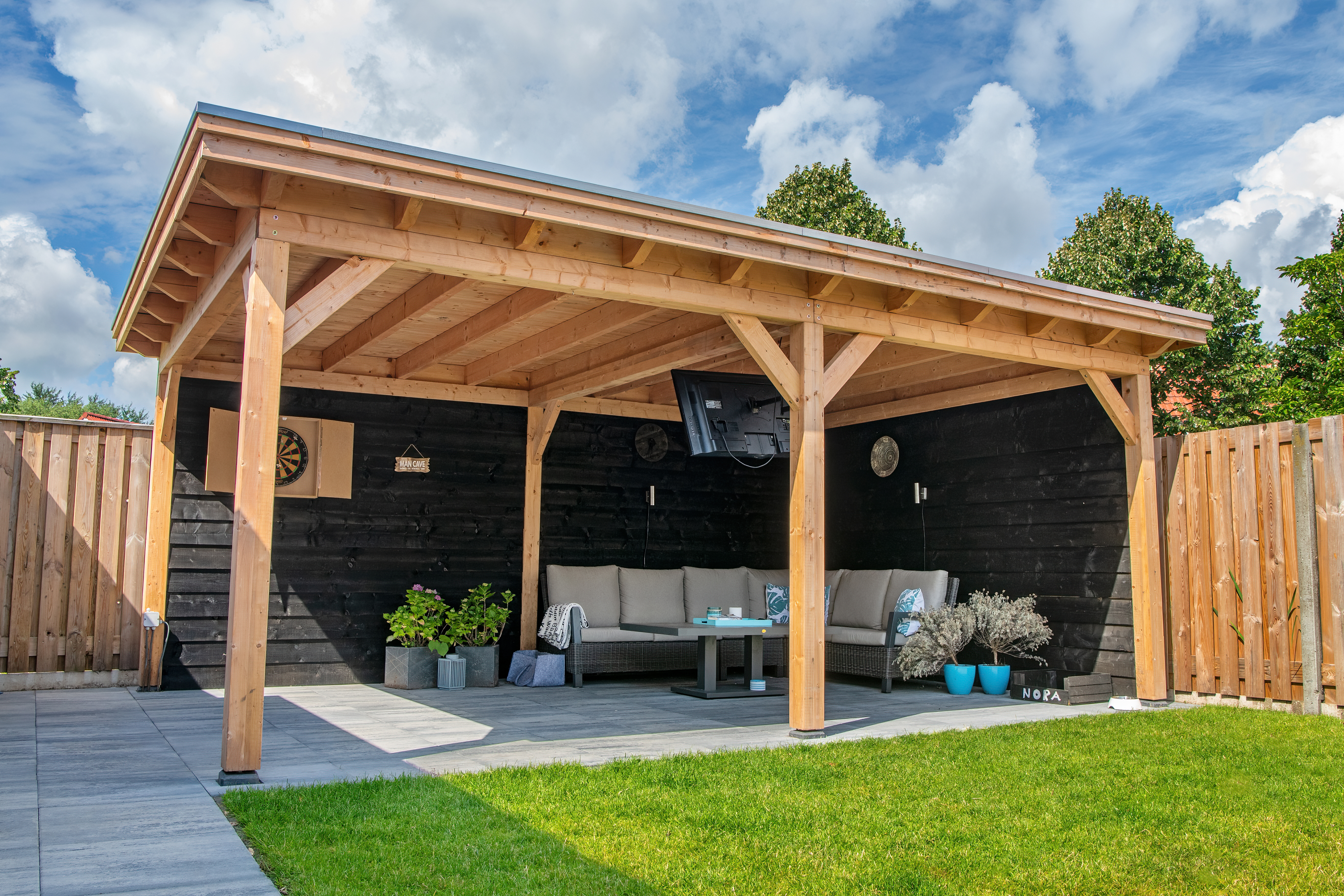 Red Class flat roof XL