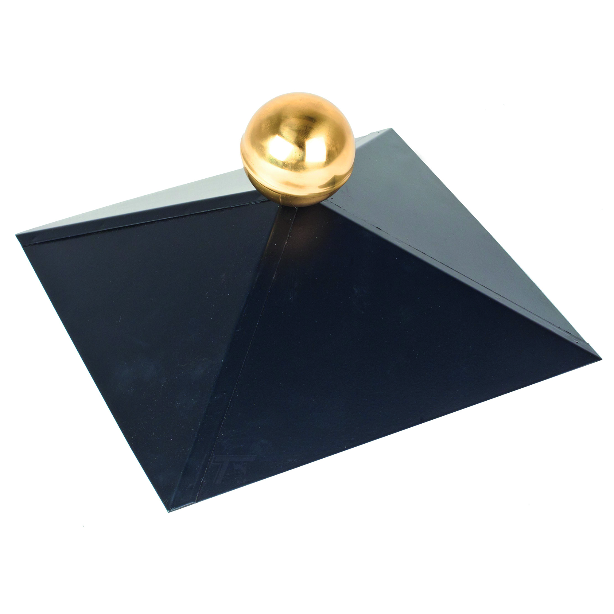 Cover cap (without brass finial) for square roof