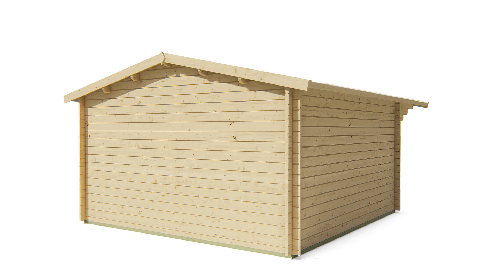 Blokhut - Tuinhuis Inge | 44 mm | vuren honinggeel geïmpregneerd