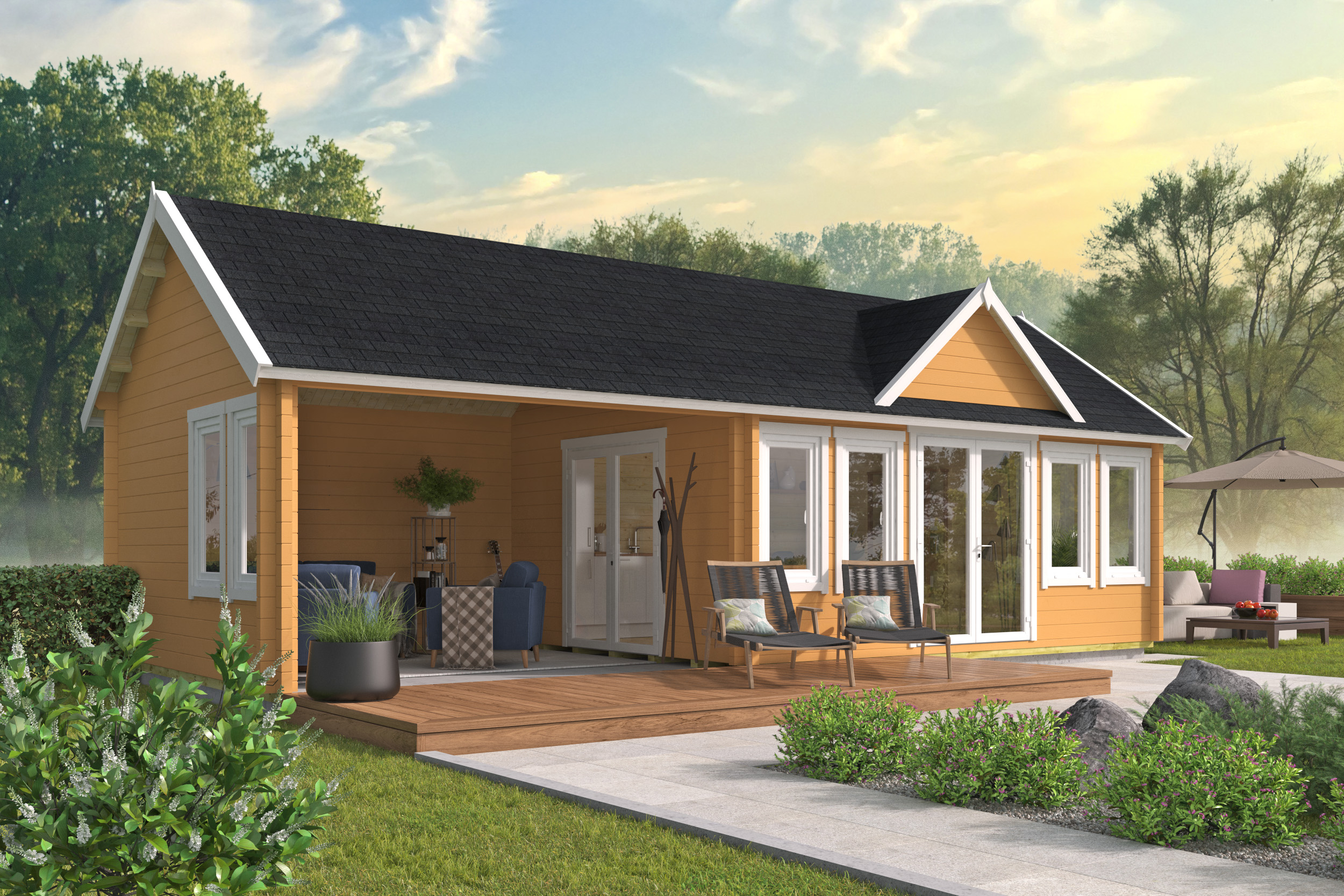 Sfeerfoto Kunststof ramen en buitendeuren wit Big Ben