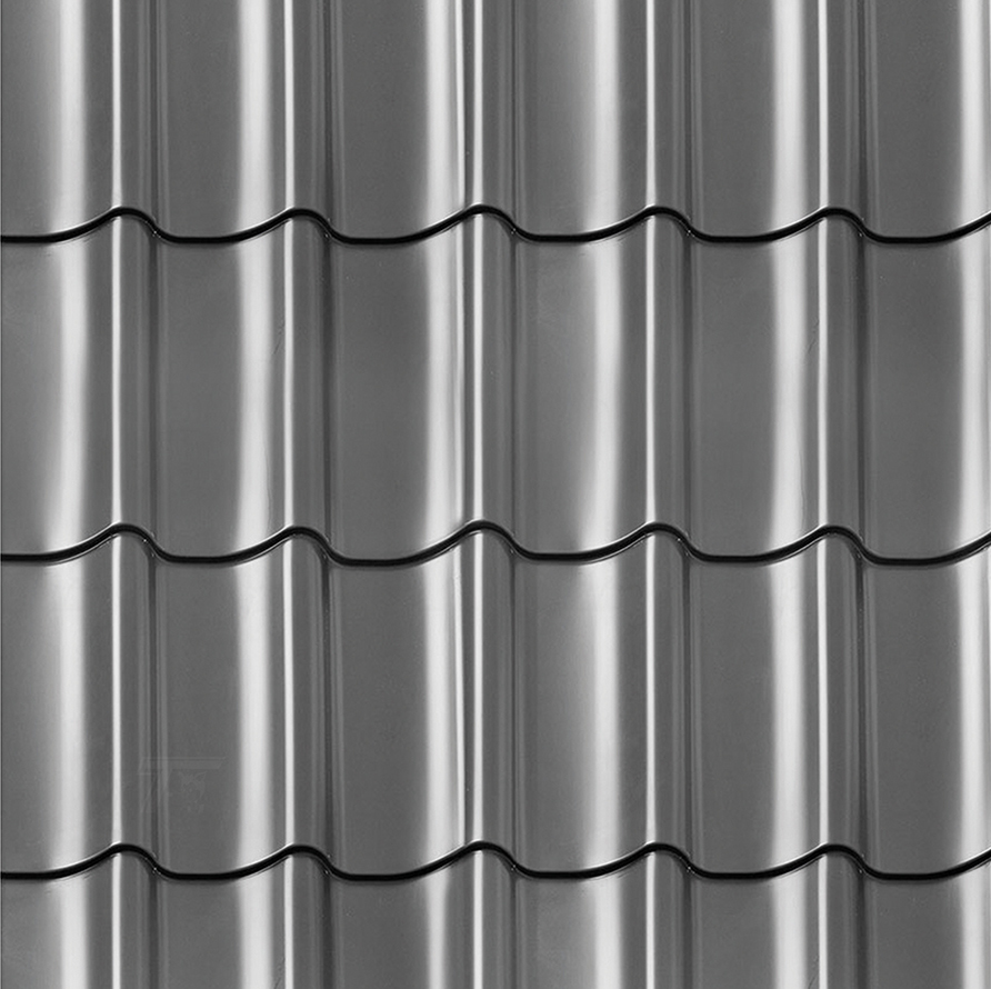 Toledo Anthracite Roof Tile Profile Panels