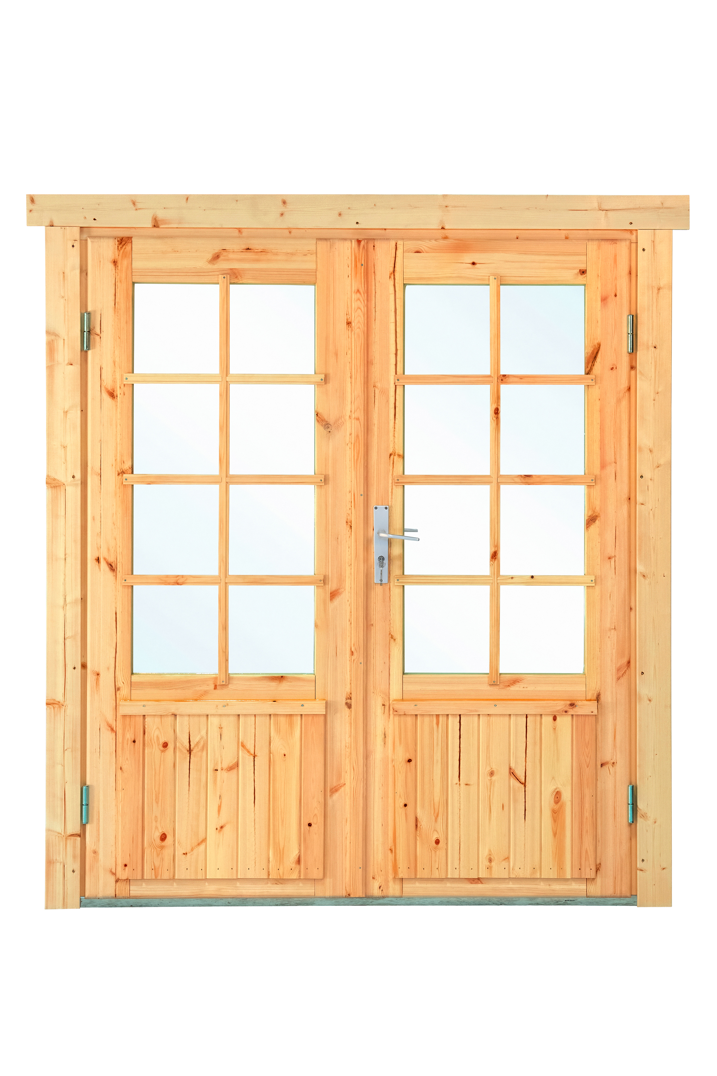 Dubbele deur+kozijn dubbel glas DL7 | Red Class Wood geïmpregneerd