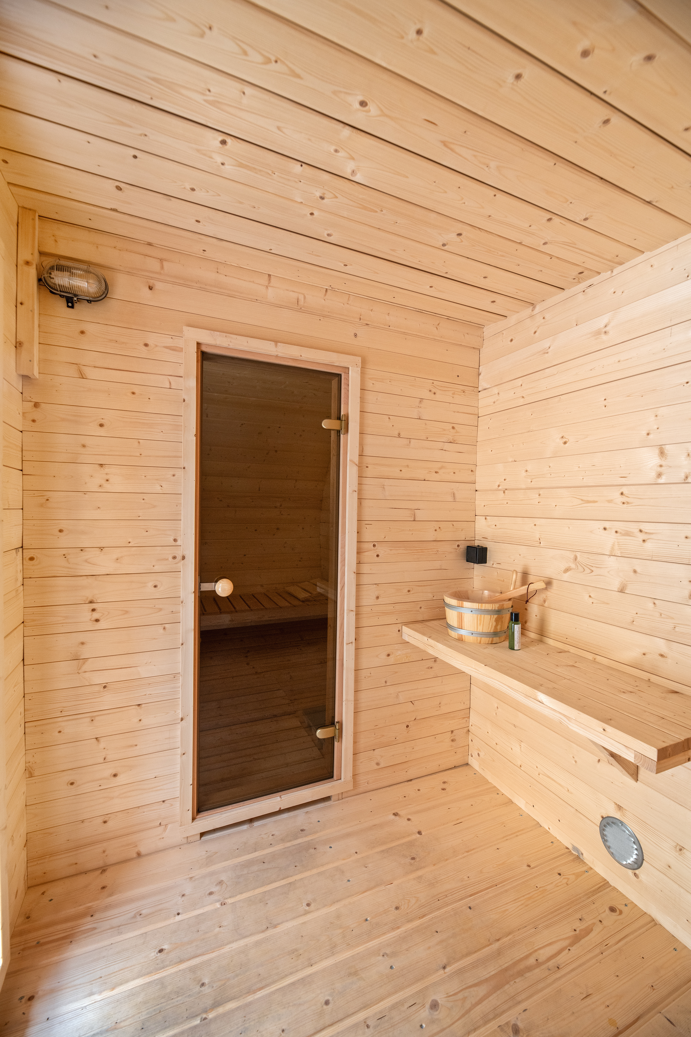 Sauna Oval | 38 mm | onbehandeld