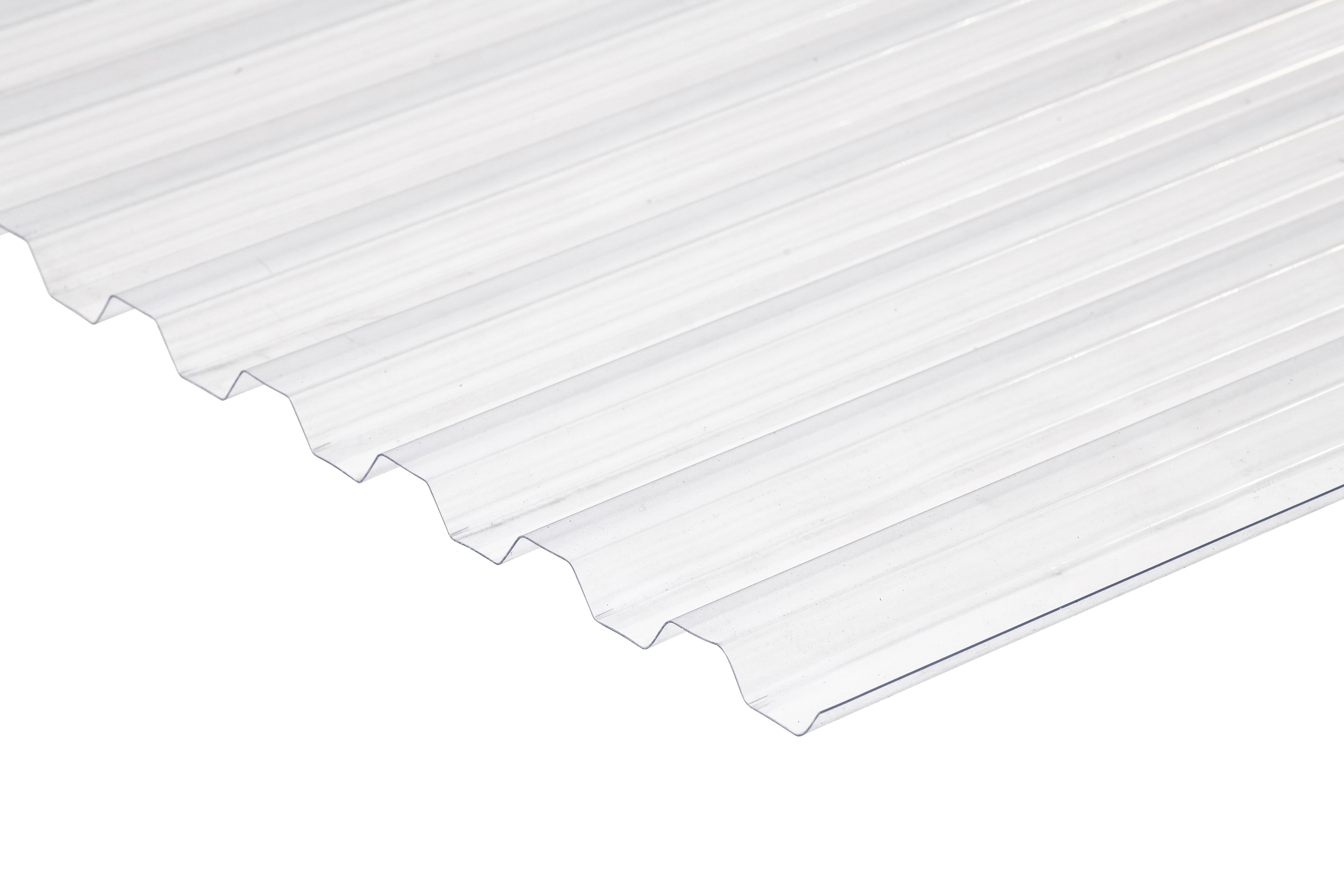 Dakplaat doorzichtig/helder D0,8 mm x L260 x B109 cm