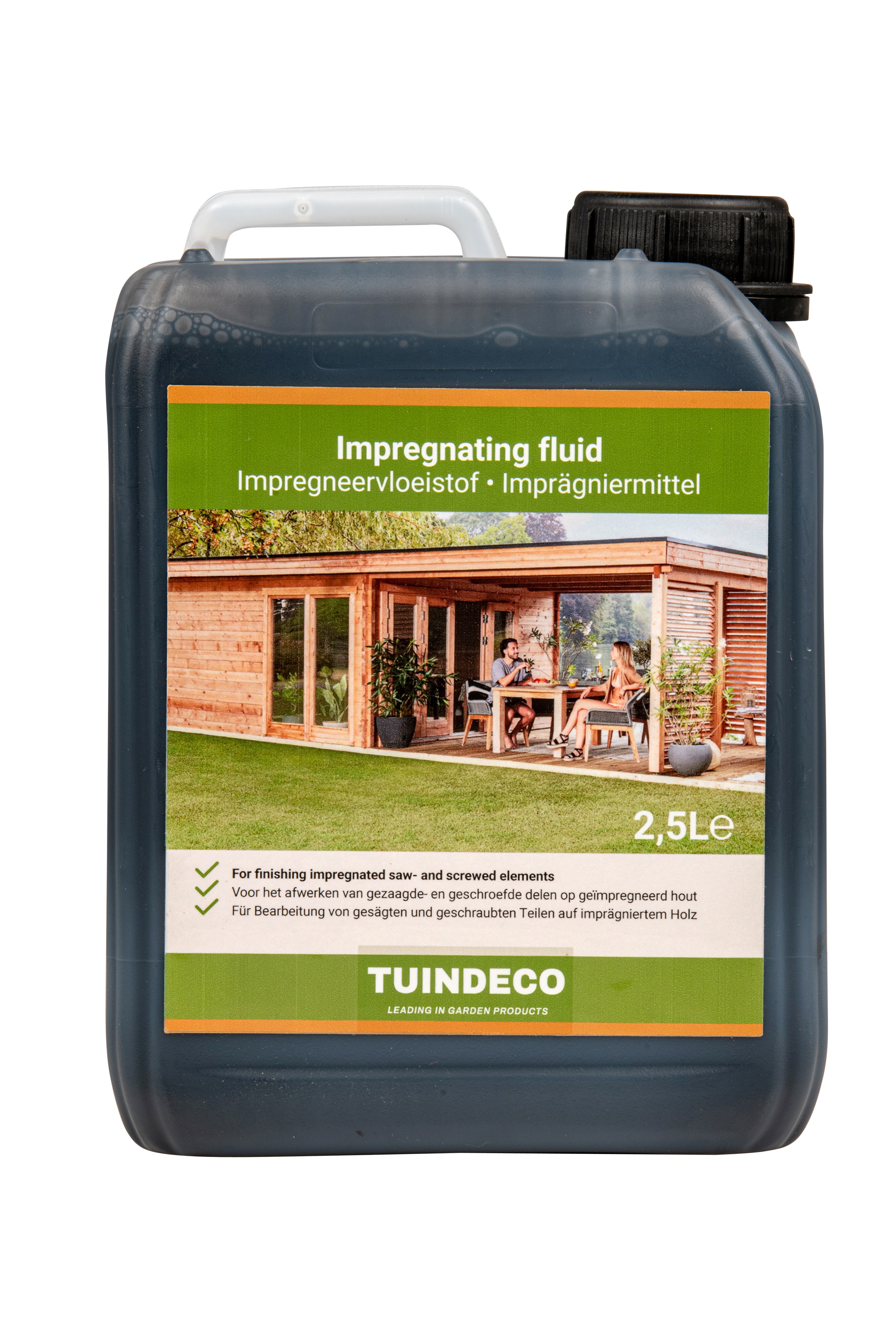 Impregneervloeistof Zilvergrijs 2,5 ltr