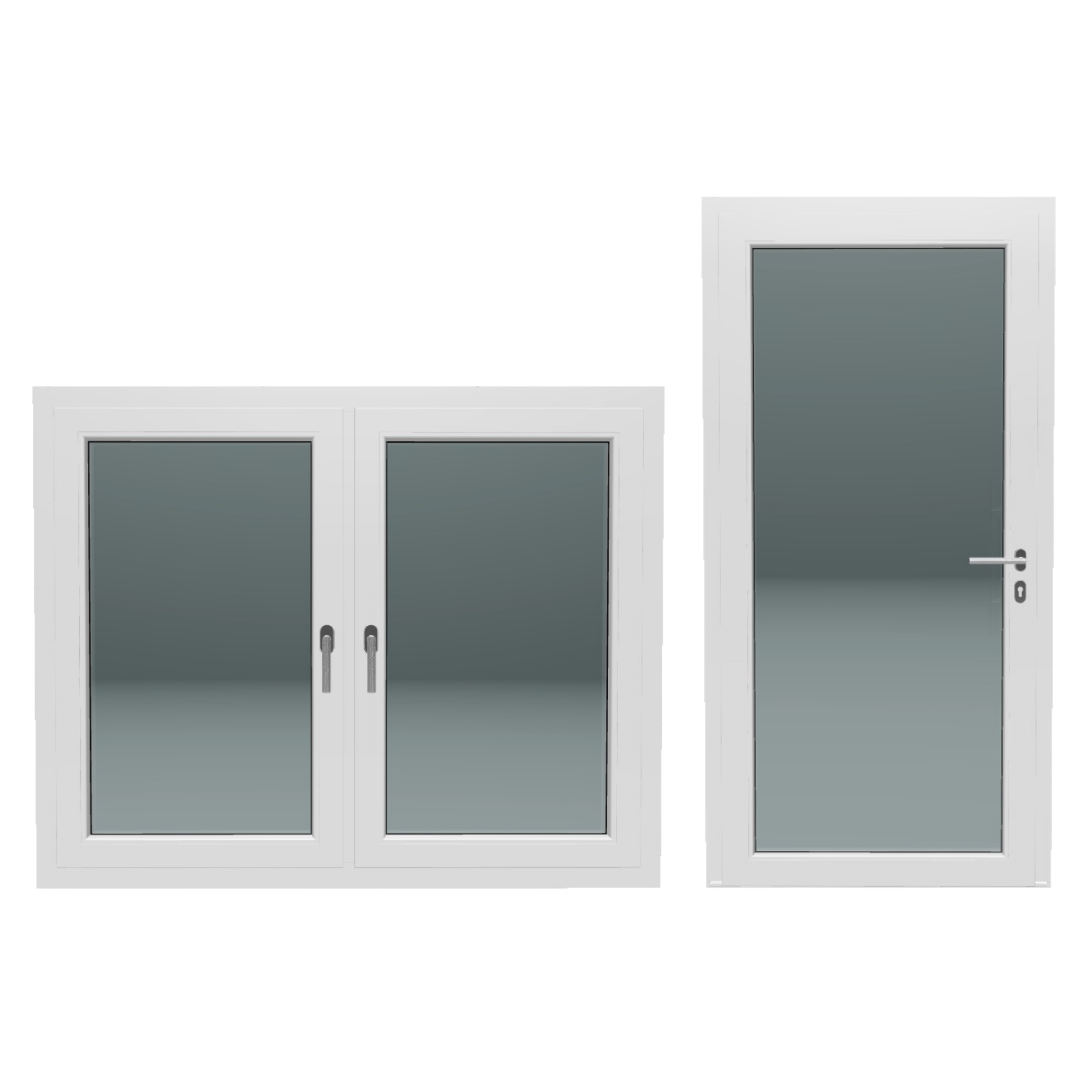 Kunststofffenster und -Außentüren weiß | Whitegate