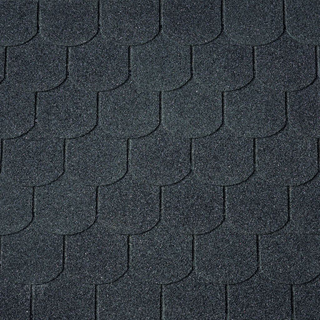 Roof shingles | Beavertail shingles - black