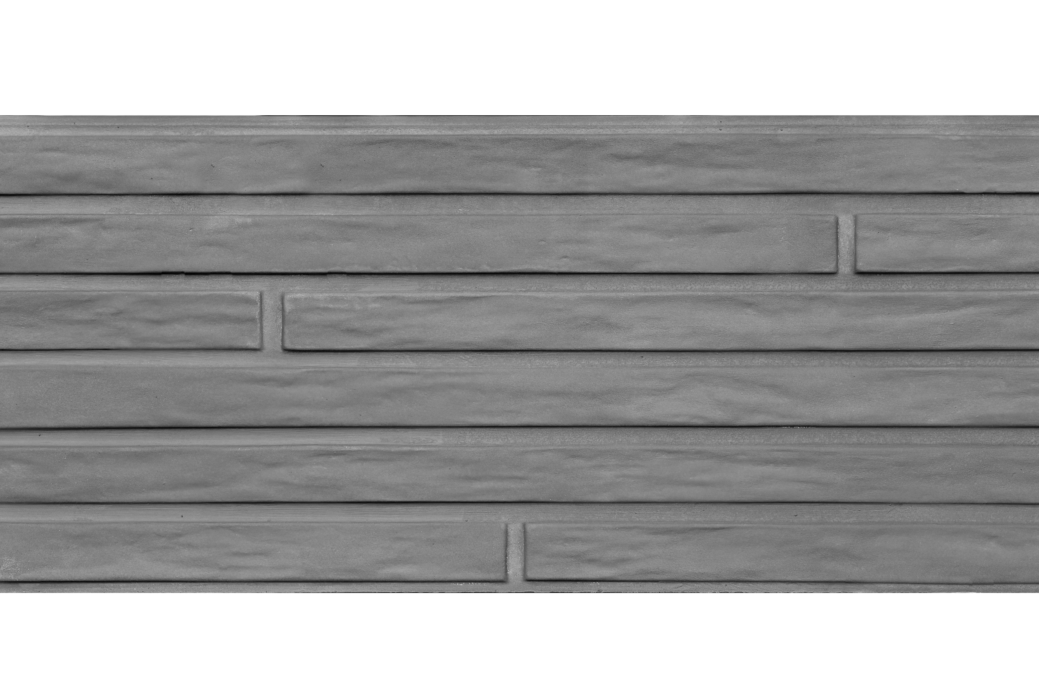 Berton©-motiefplaat smal antraciet H26 x D3,5 x L184 cm Lungo Berton©-motiefplaat smal antraciet H26 x D3,5 x L184 cm Lungo