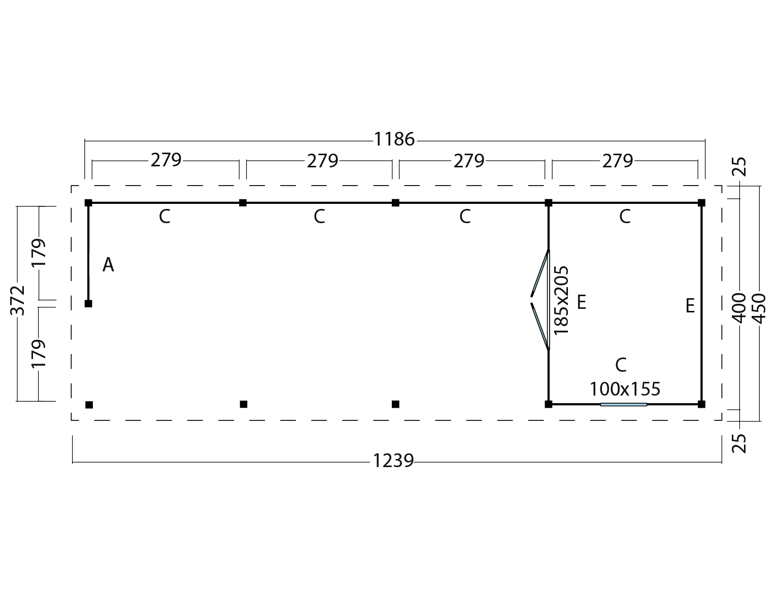 Red Class Flachdach XXL, Typ 11