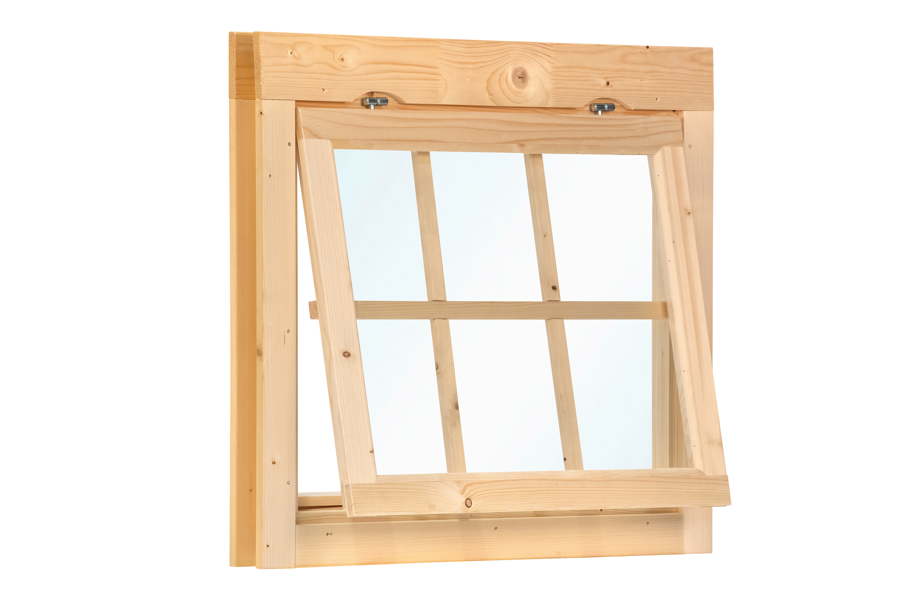 Ausklappbares Fenster W3 5 93,0 x 77,0 cm unbehandelt