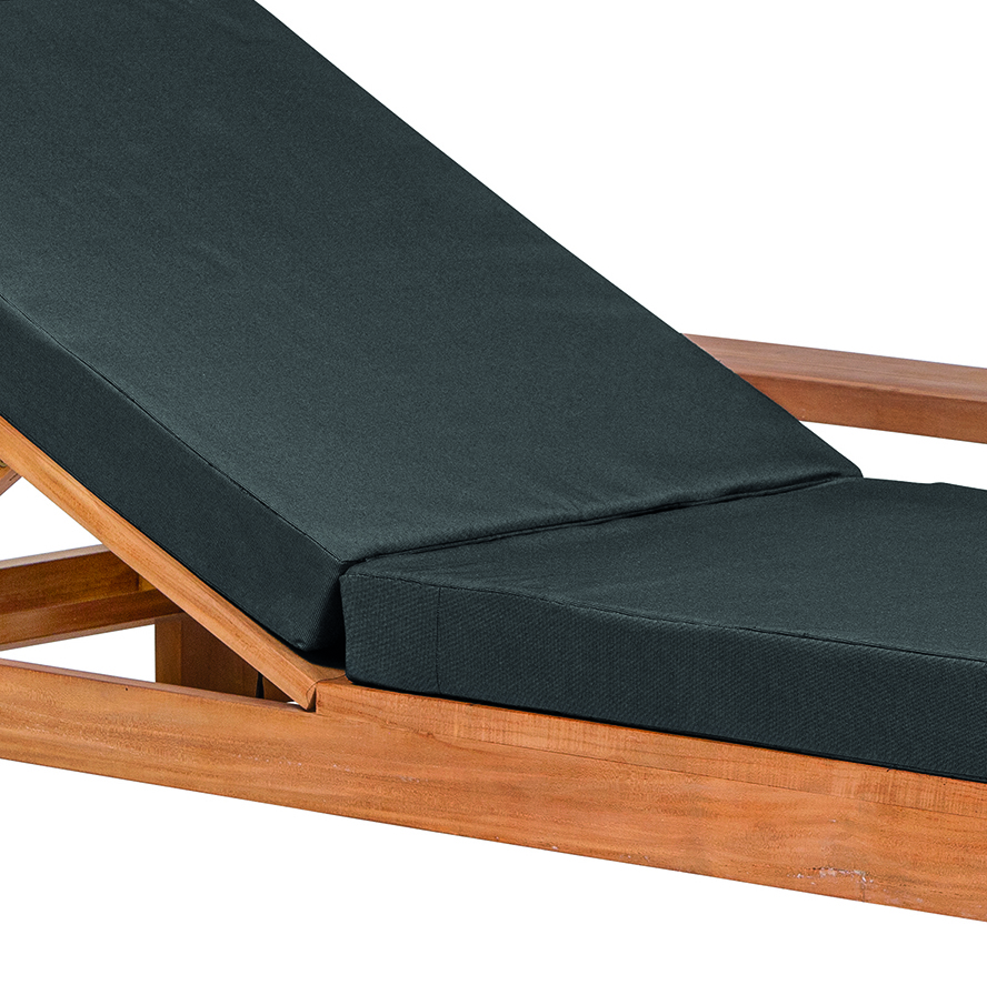 Kussen Lounger Danau - donker antraciet