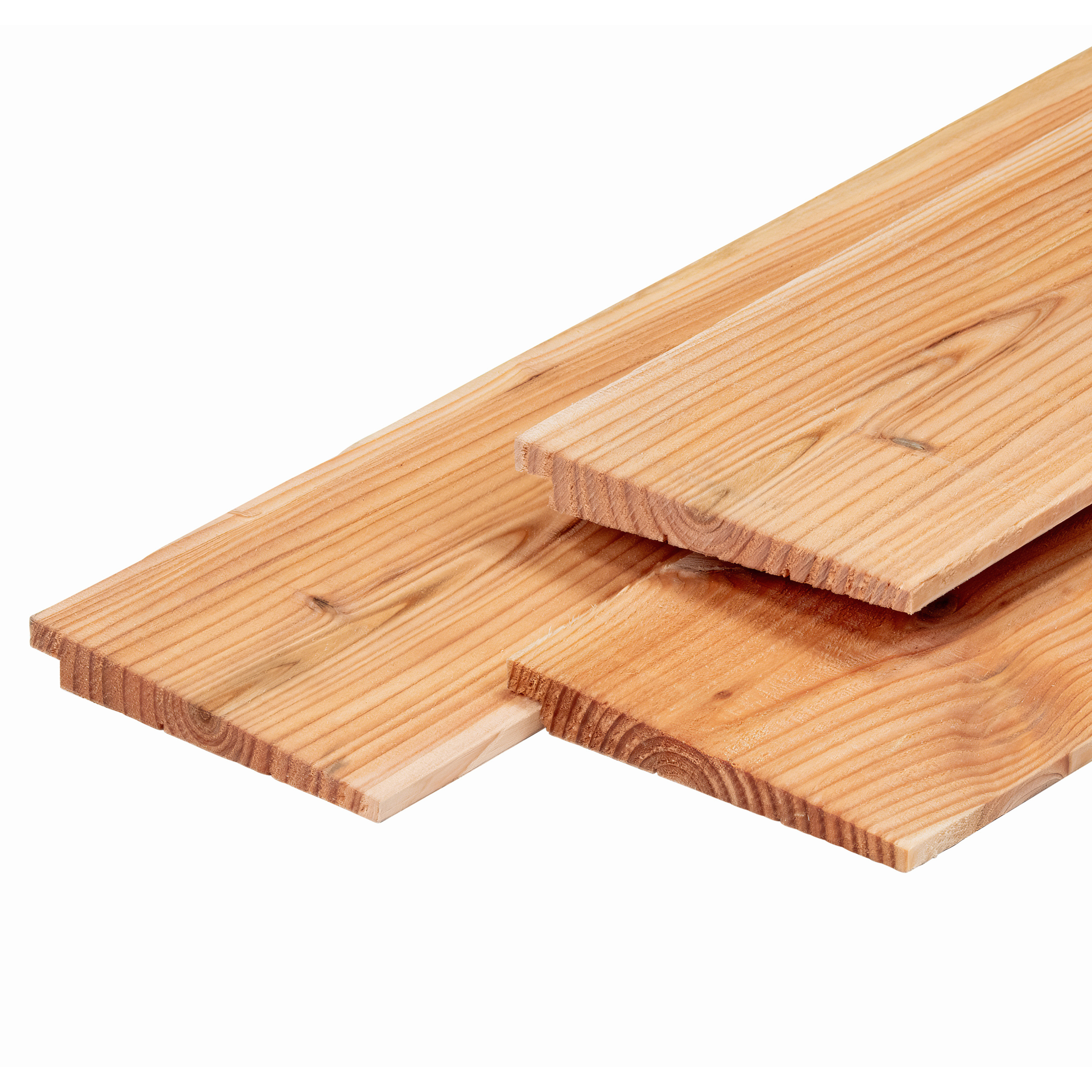 Douglas zweeds rabat excellent 1,2/2,7 x 19,5 x 500 cm, vers, geschaafd, scherpkantig, 1 zijde 2 groeven