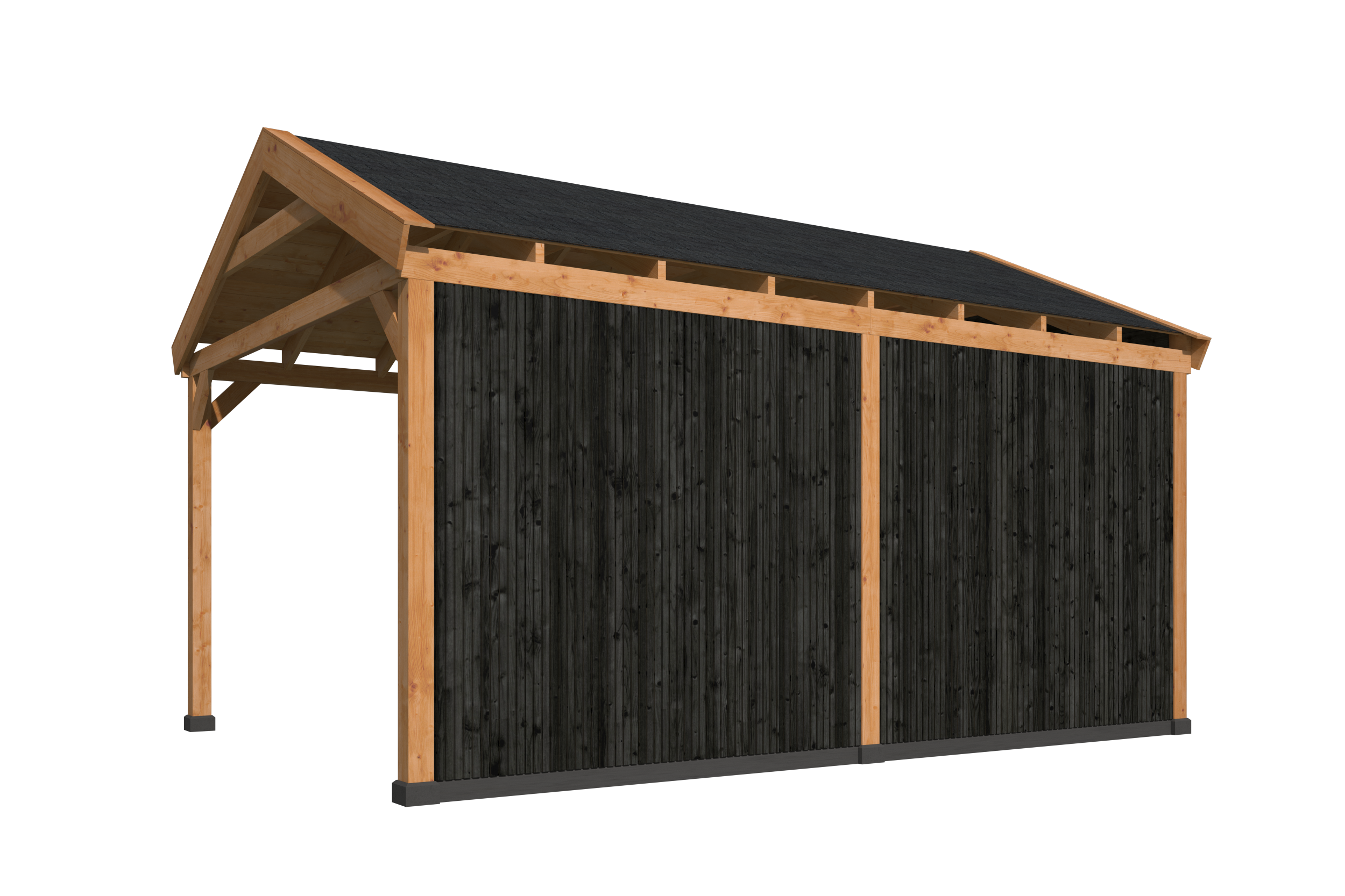 Red Class Wood gable roof base Göteborg