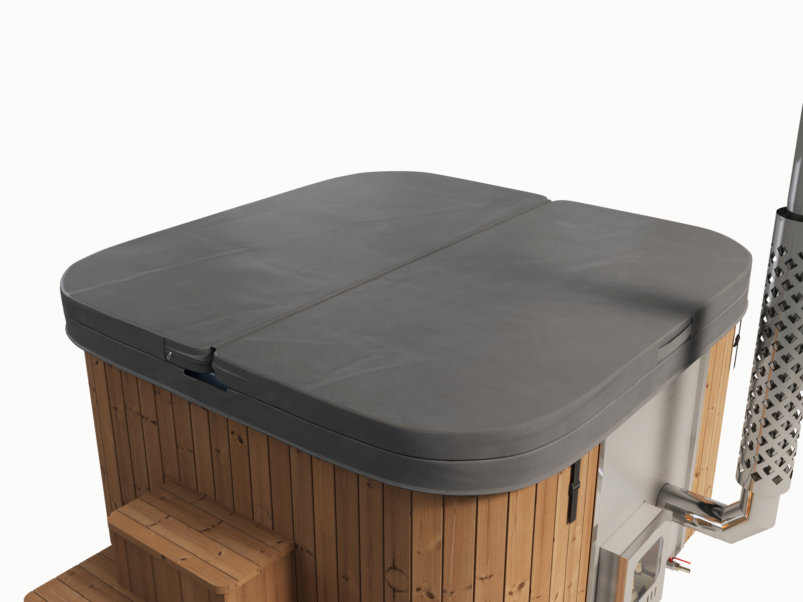 Detailfoto Hottub Deluxe vierkant