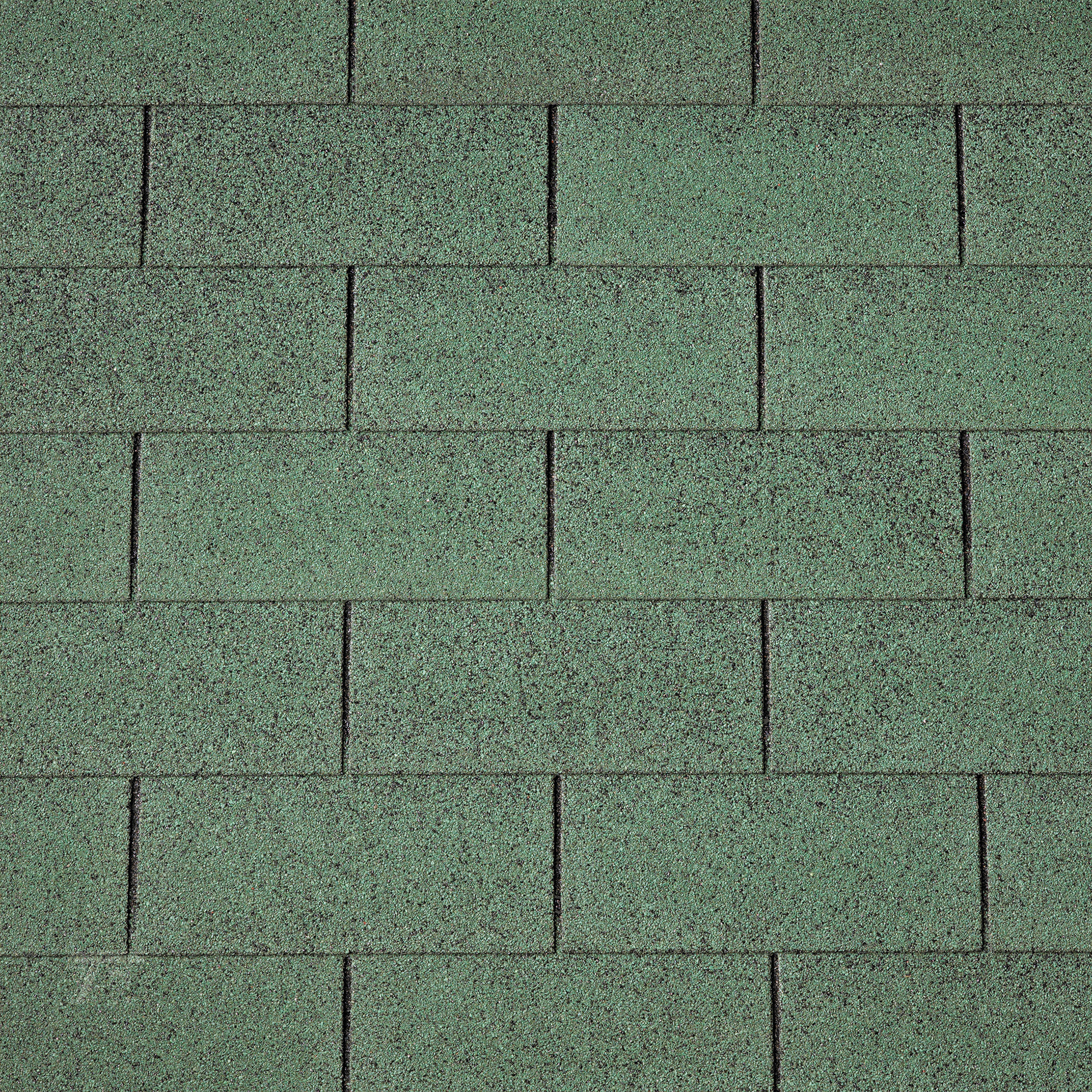Green Straight Roof Shingles