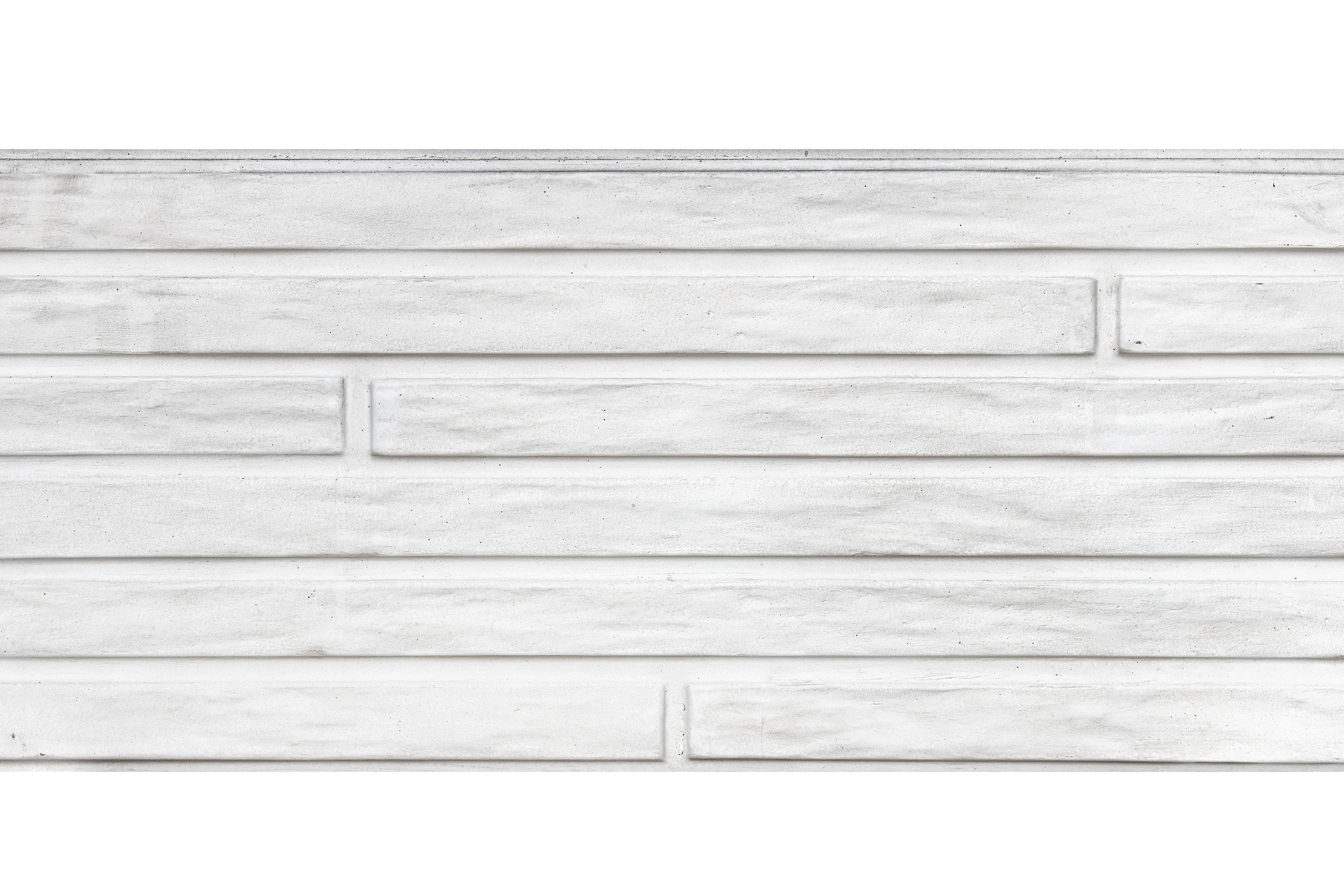 Berton©-motiefplaat wit/grijs H36 x D3,5 x L184 cm Lungo Berton©-motiefplaat wit/grijs H36 x D3,5 x L184 cm Lungo