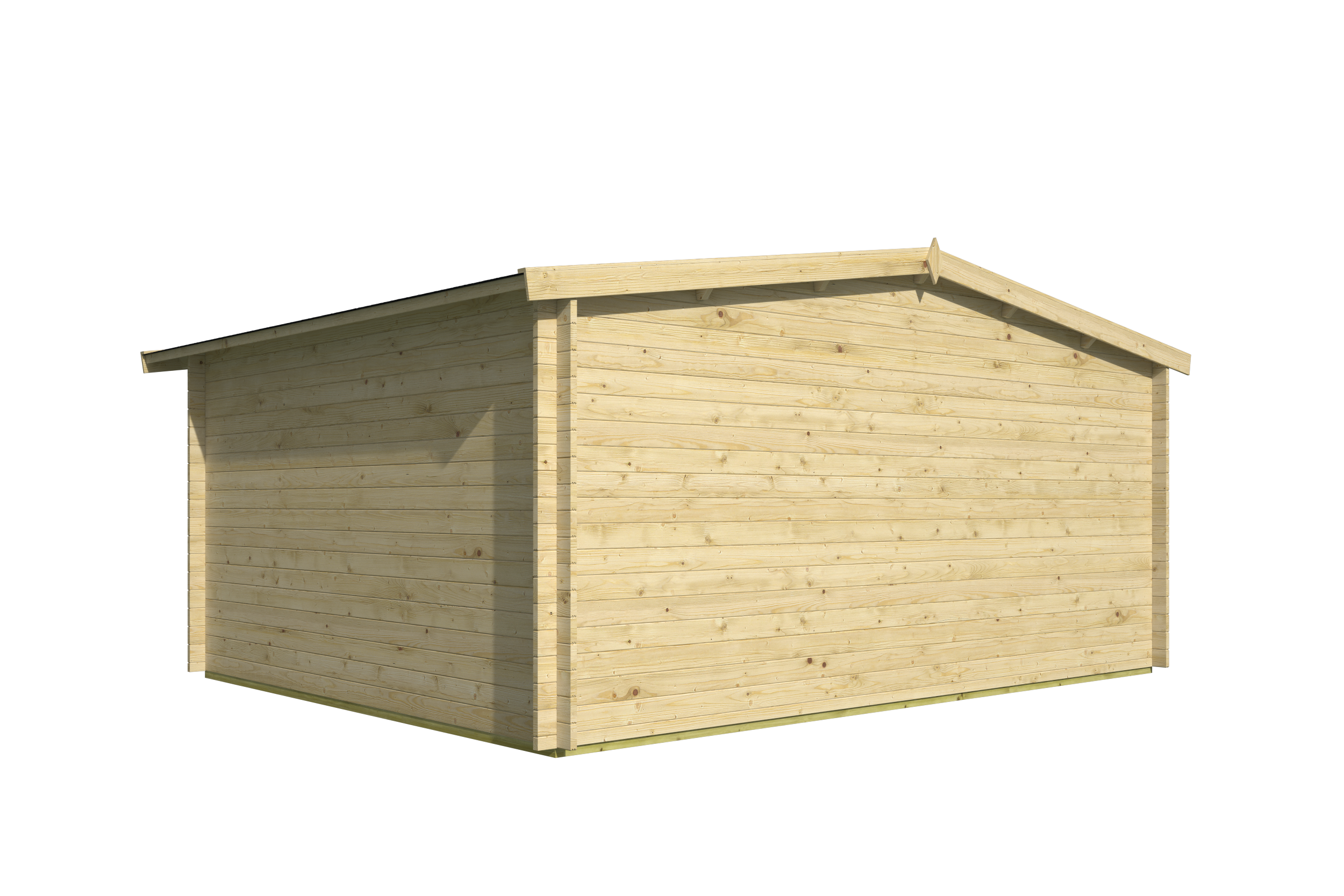Blokhut - Tuinhuis Toledo | 34 mm | vuren onbehandeld Blokhut - Tuinhuis Toledo | 34 mm | vuren onbehandeld